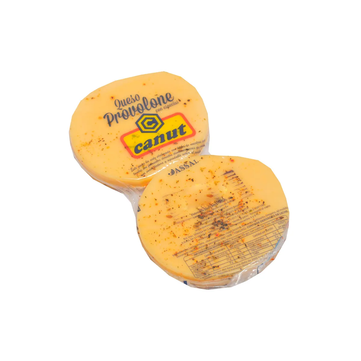 Queso provoleta condimentada Canut trozado 100 grs