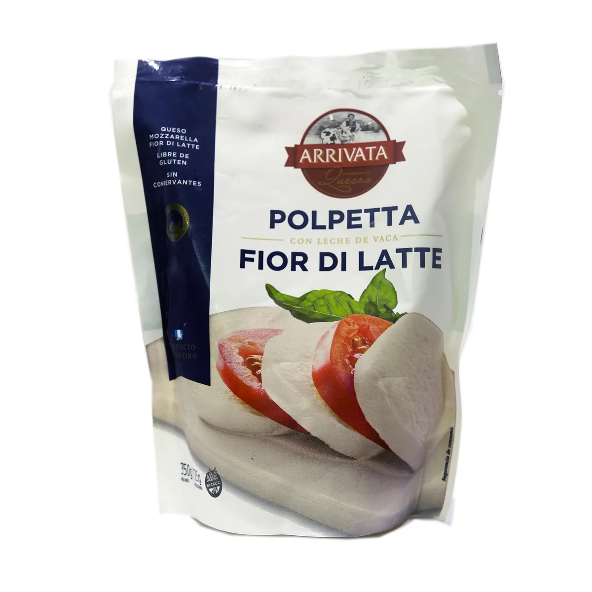 Queso mozzarella polpeta fior di latte Arrivata 125 g.