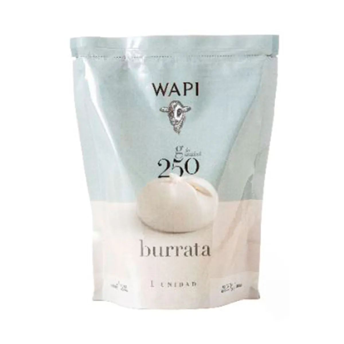 Queso burrata Wapi 250 g.