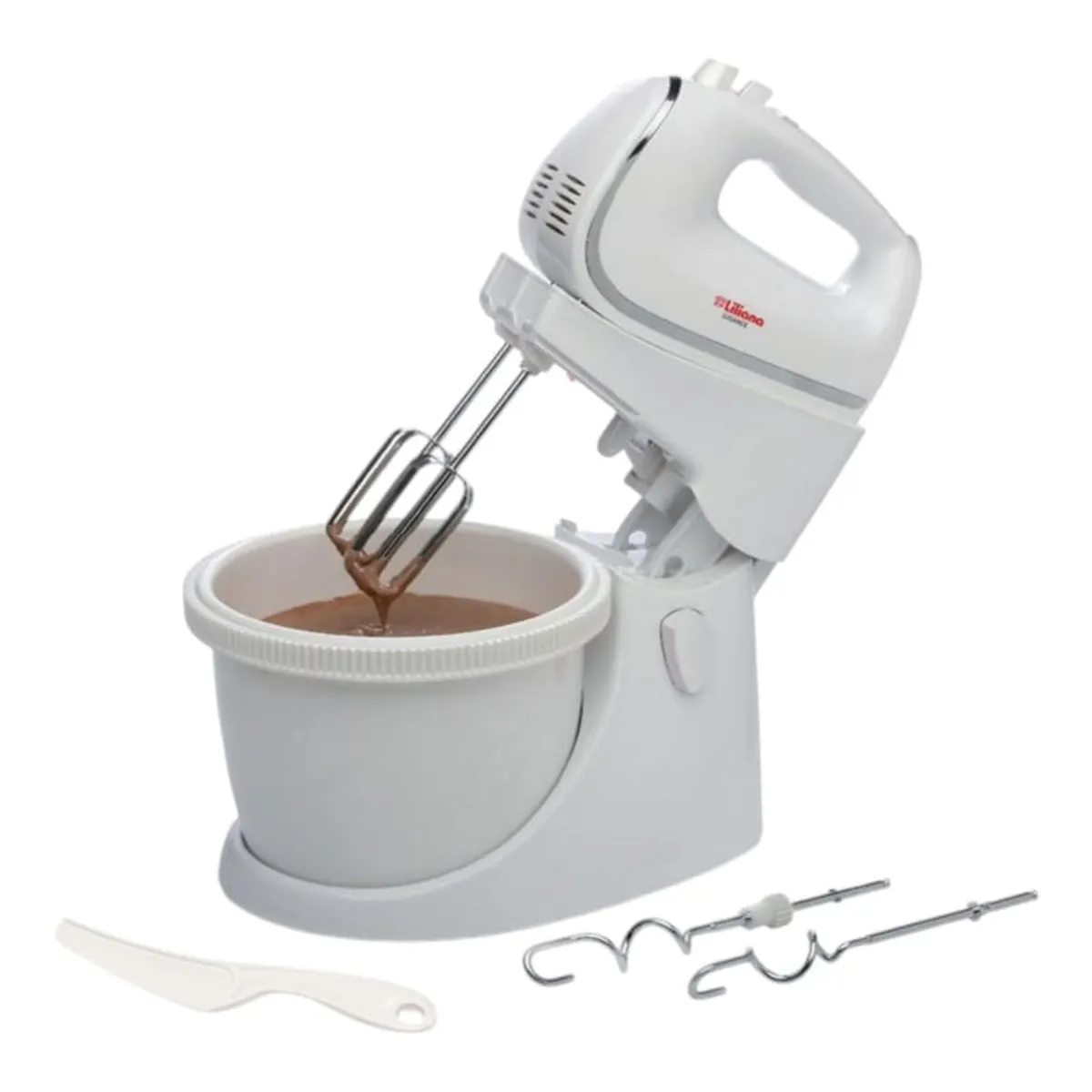Batidora De Pie Liliana Giramix Ab102 Blanca 50 Hz X 60 Hz