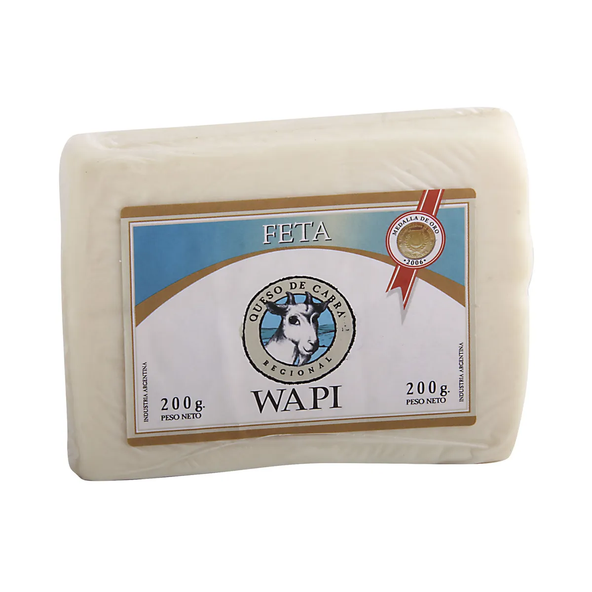 Queso feta de cabra Wapi 200 g.