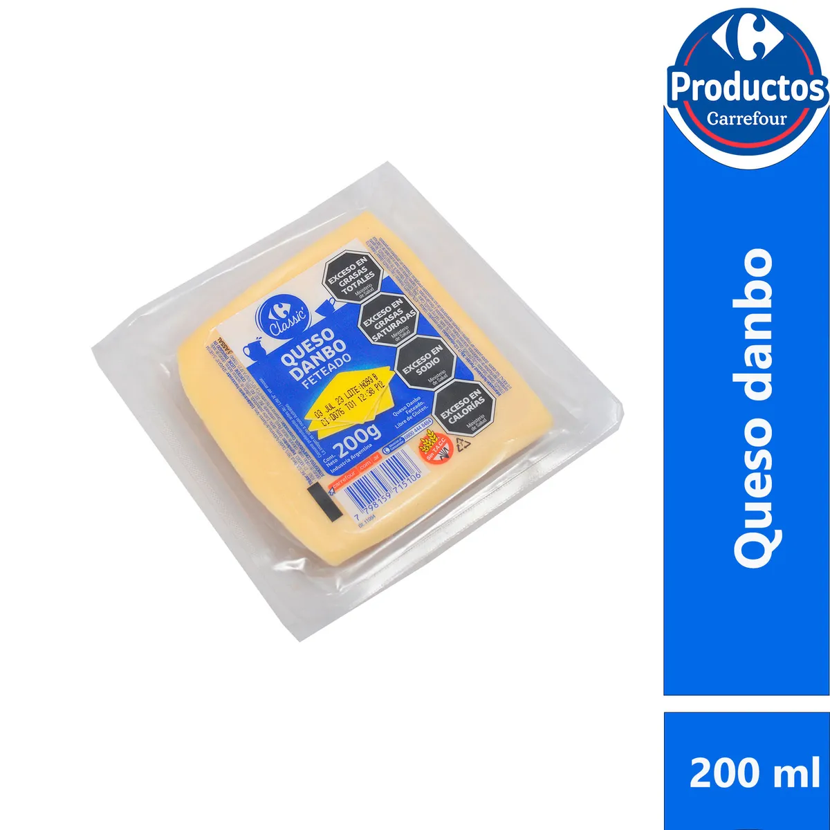 Queso feteado Classic danbo  200 g.