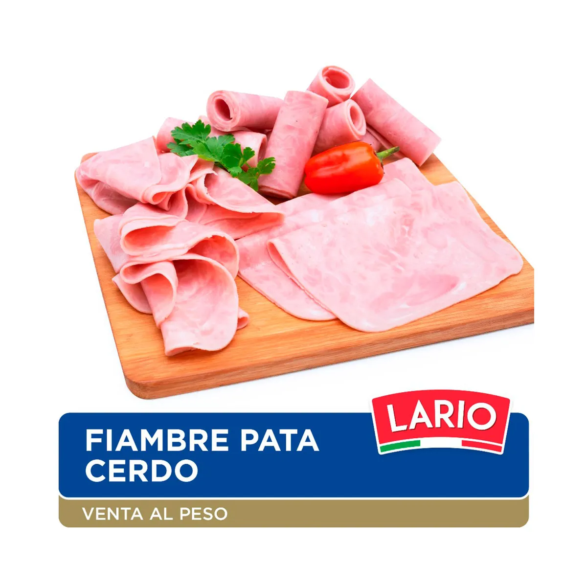 Fiambre cocido Lario pata de cerdo x kg.