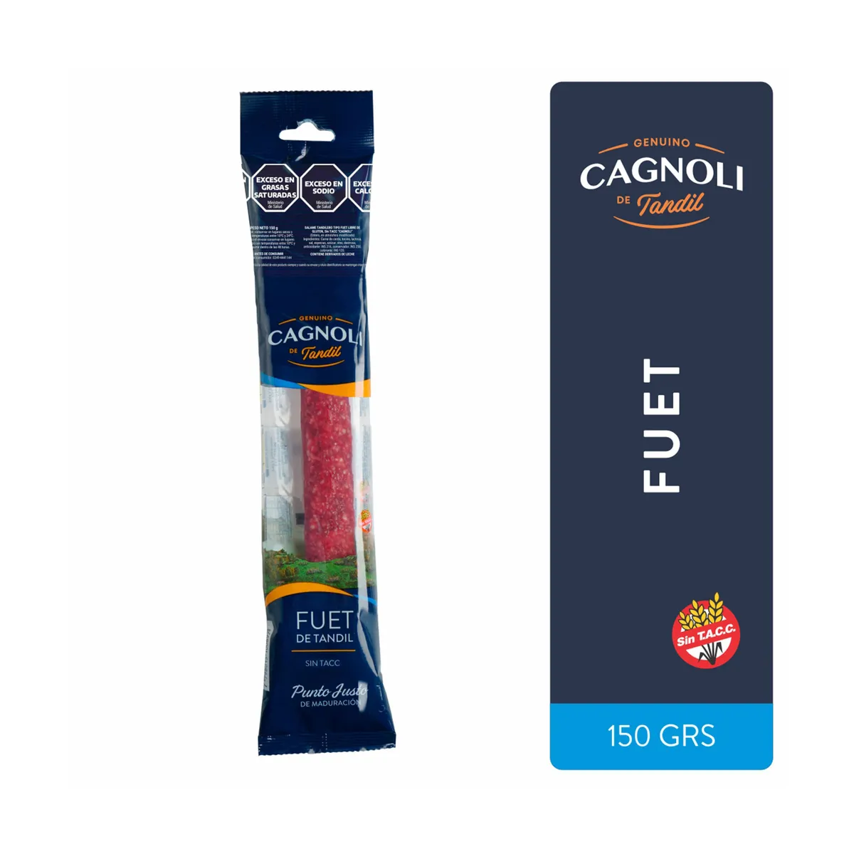 Salame fuet Cagnoli 150 g.