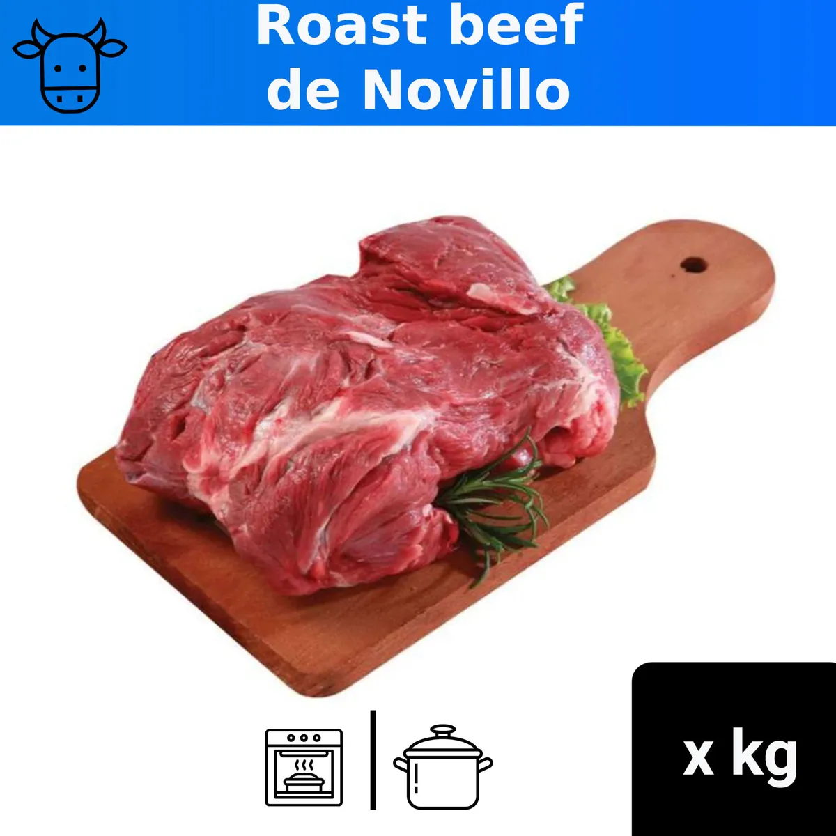 Roast beef Novillo x kg.