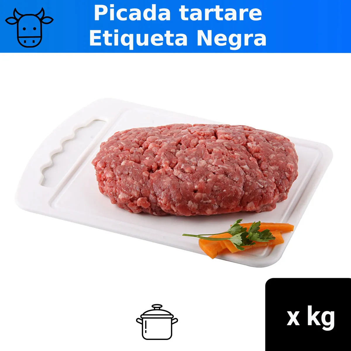 Picada tartare etiqueta negra x kg.