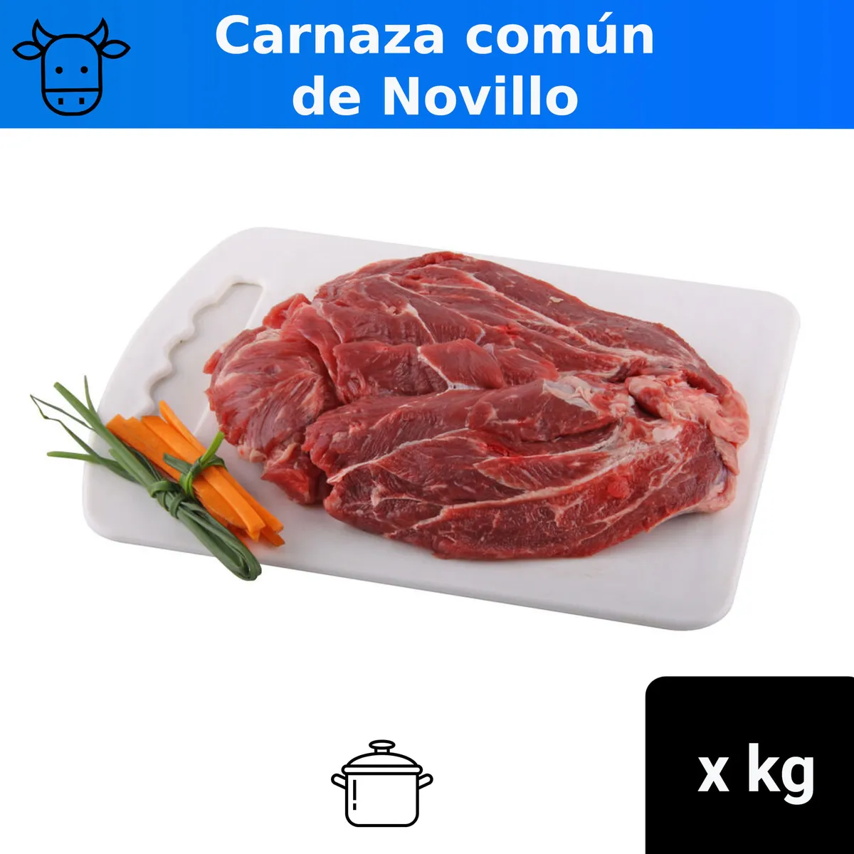 Carnaza común Novillo x kg.