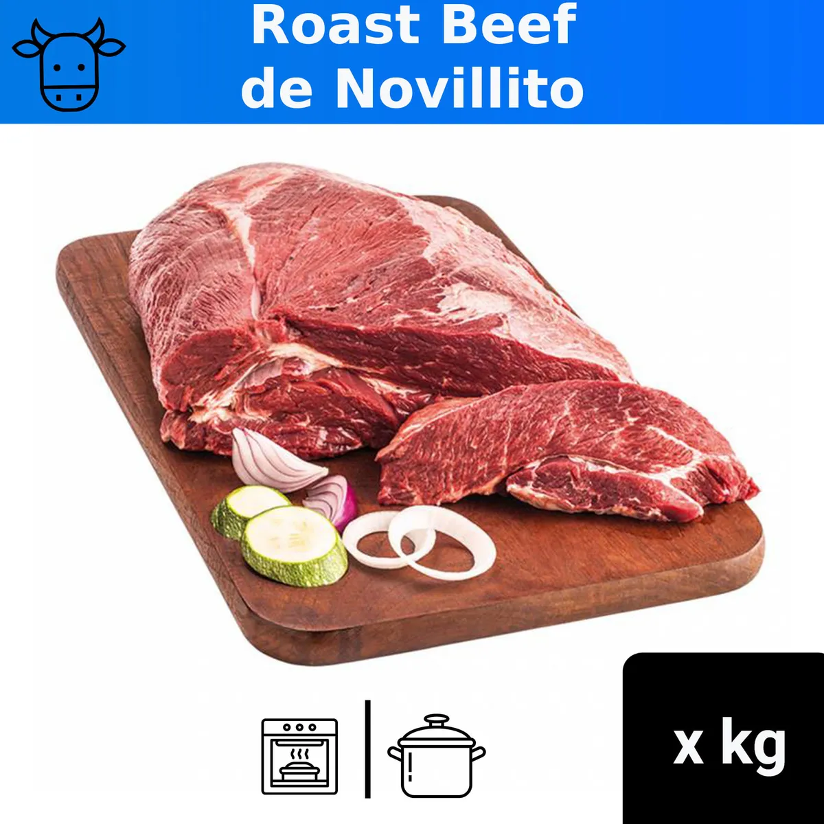 Roast beef Novillito x kg.