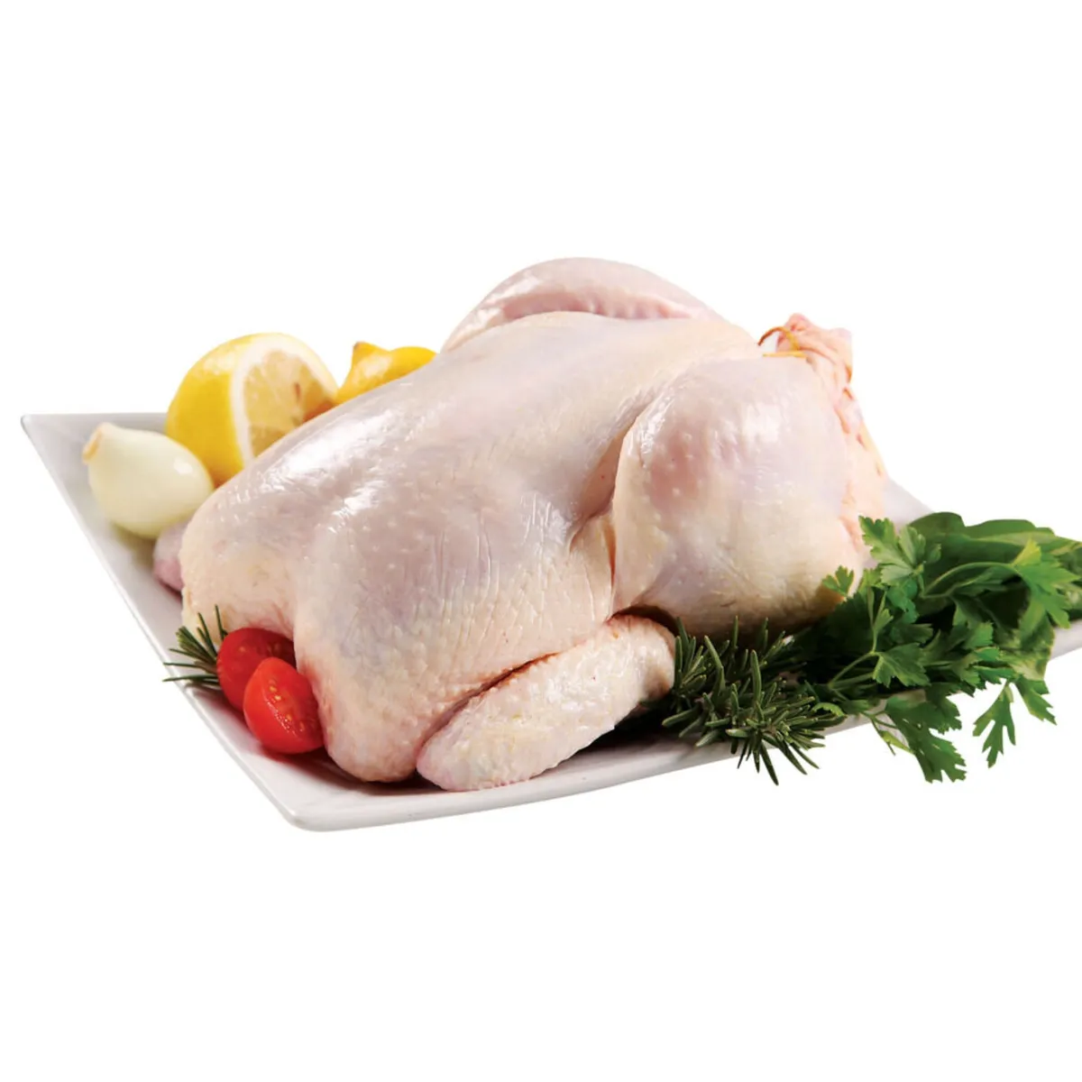 Pollo entero congelado x kg.