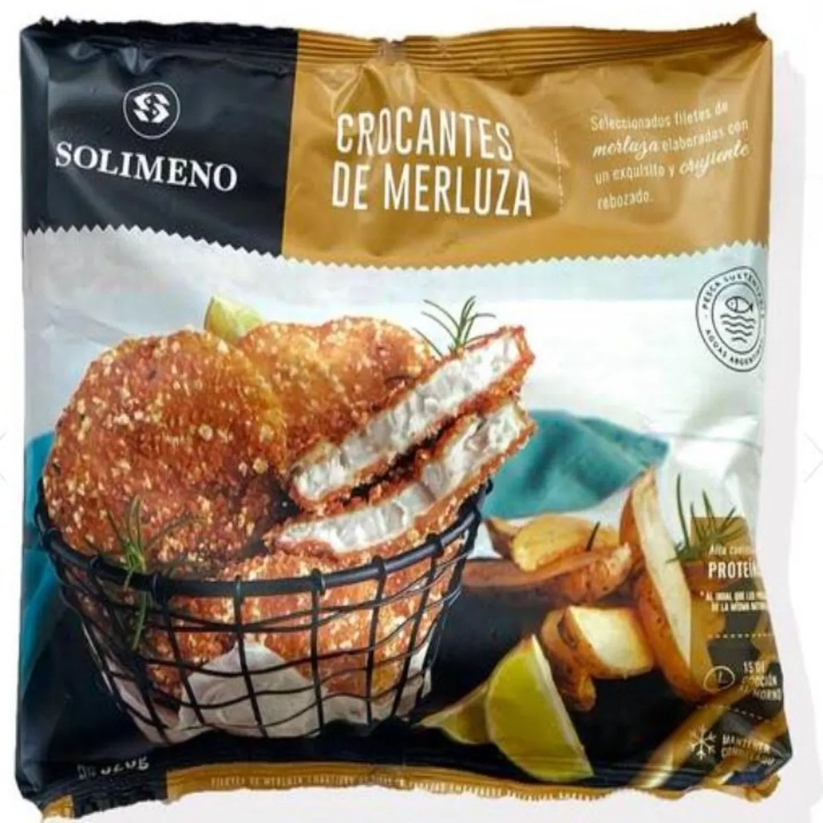 Crocantes de merluza Solimeno 320 g.