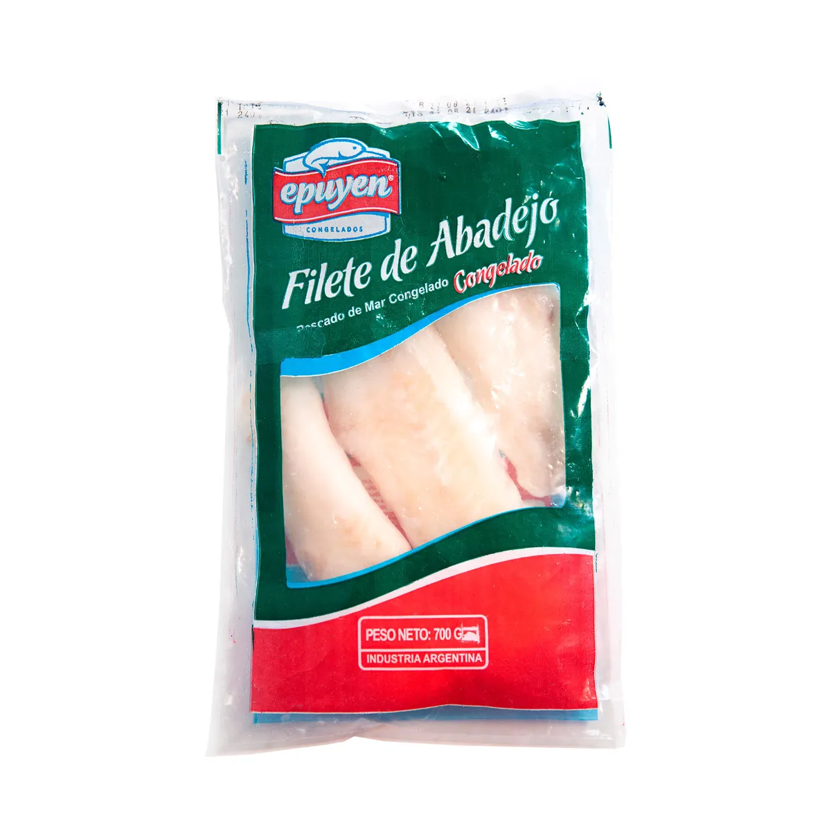 Filete de abadejo congelado Epuyen 700 g.