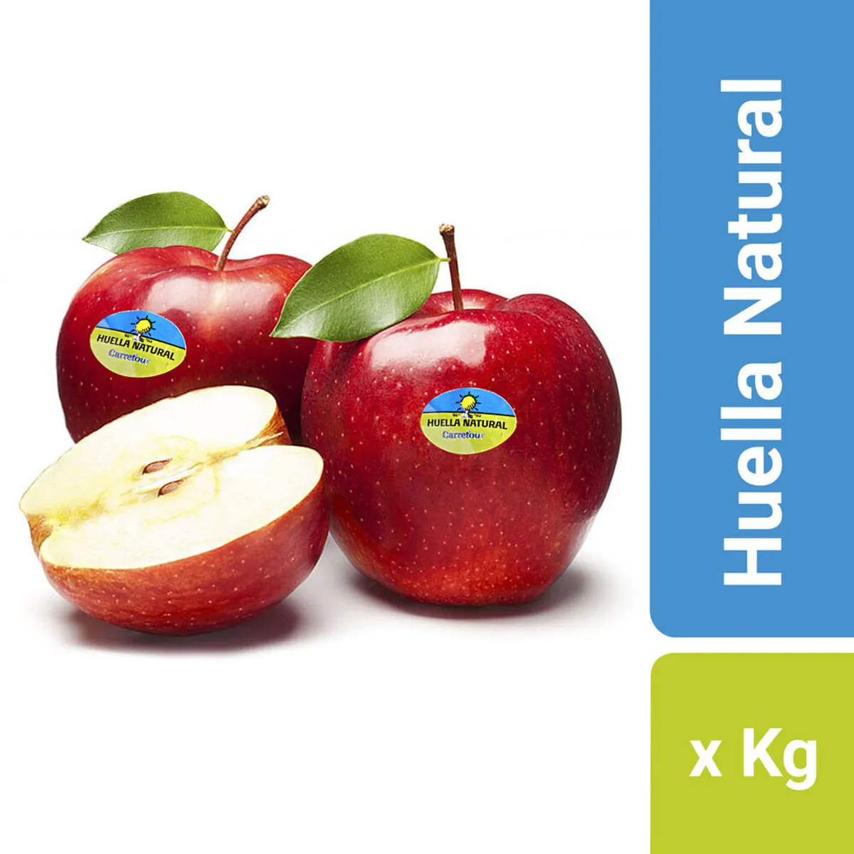 Manzana roja Huella Natural x kg.