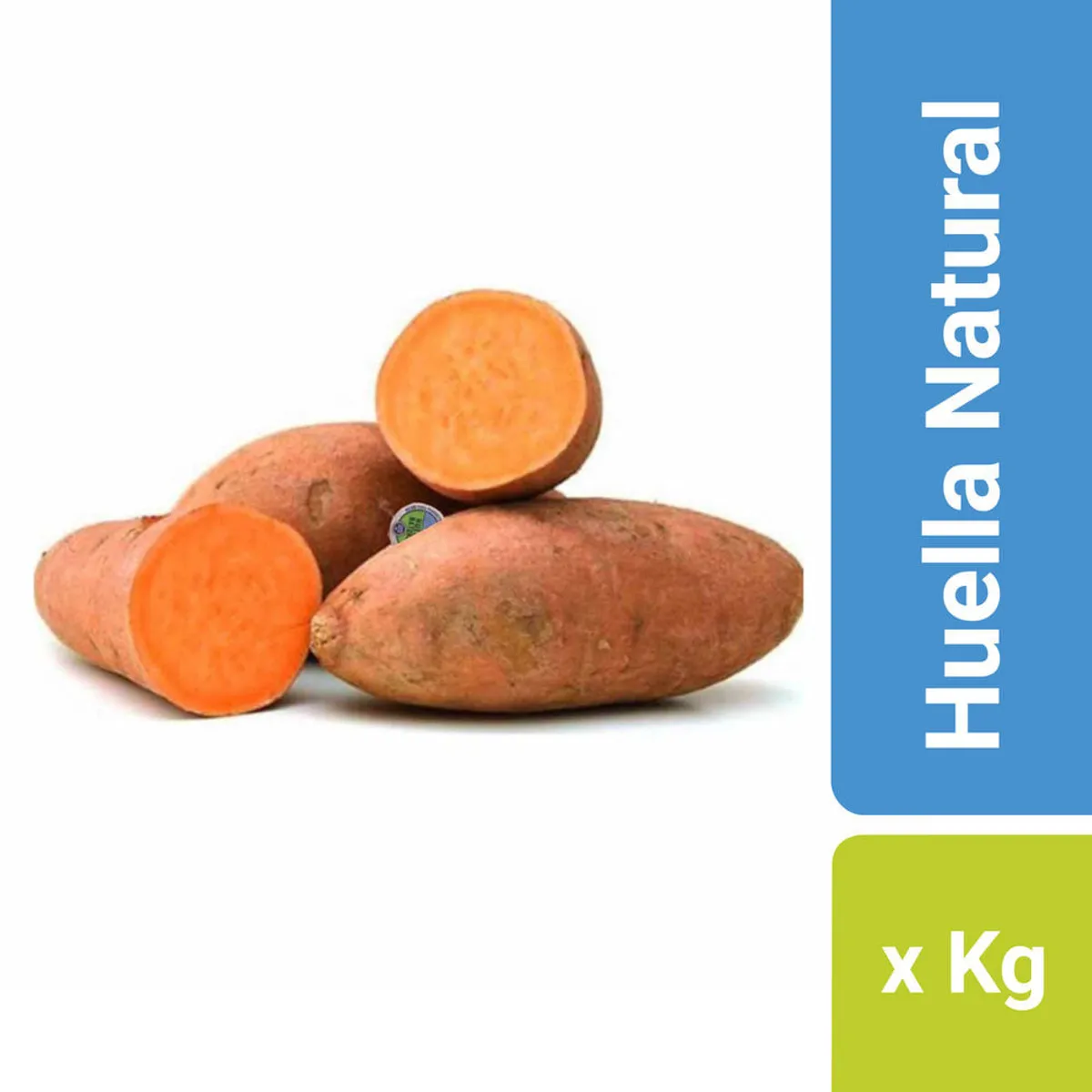 Batata naranja Huella Natural x kg.