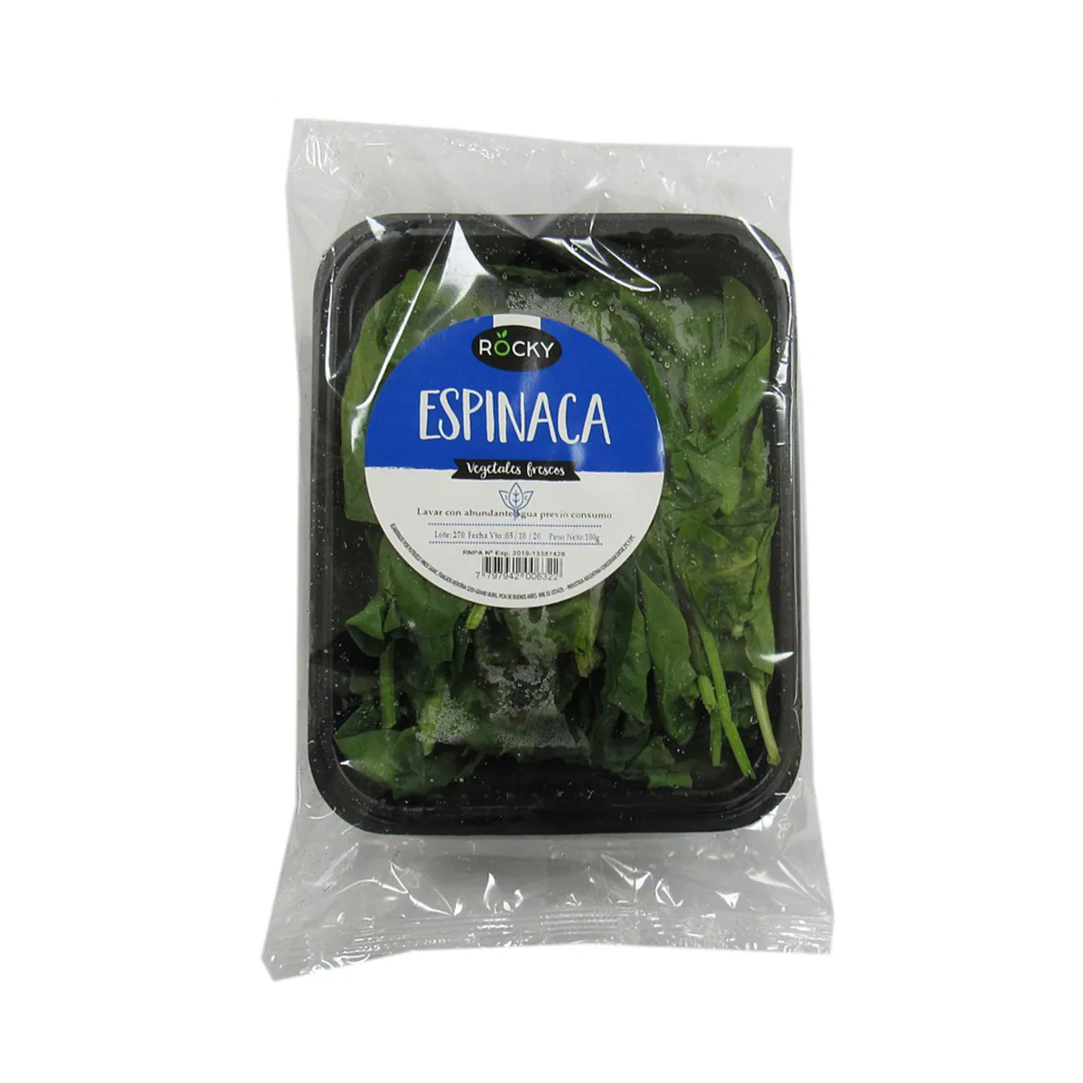 Espinaca 100 g.