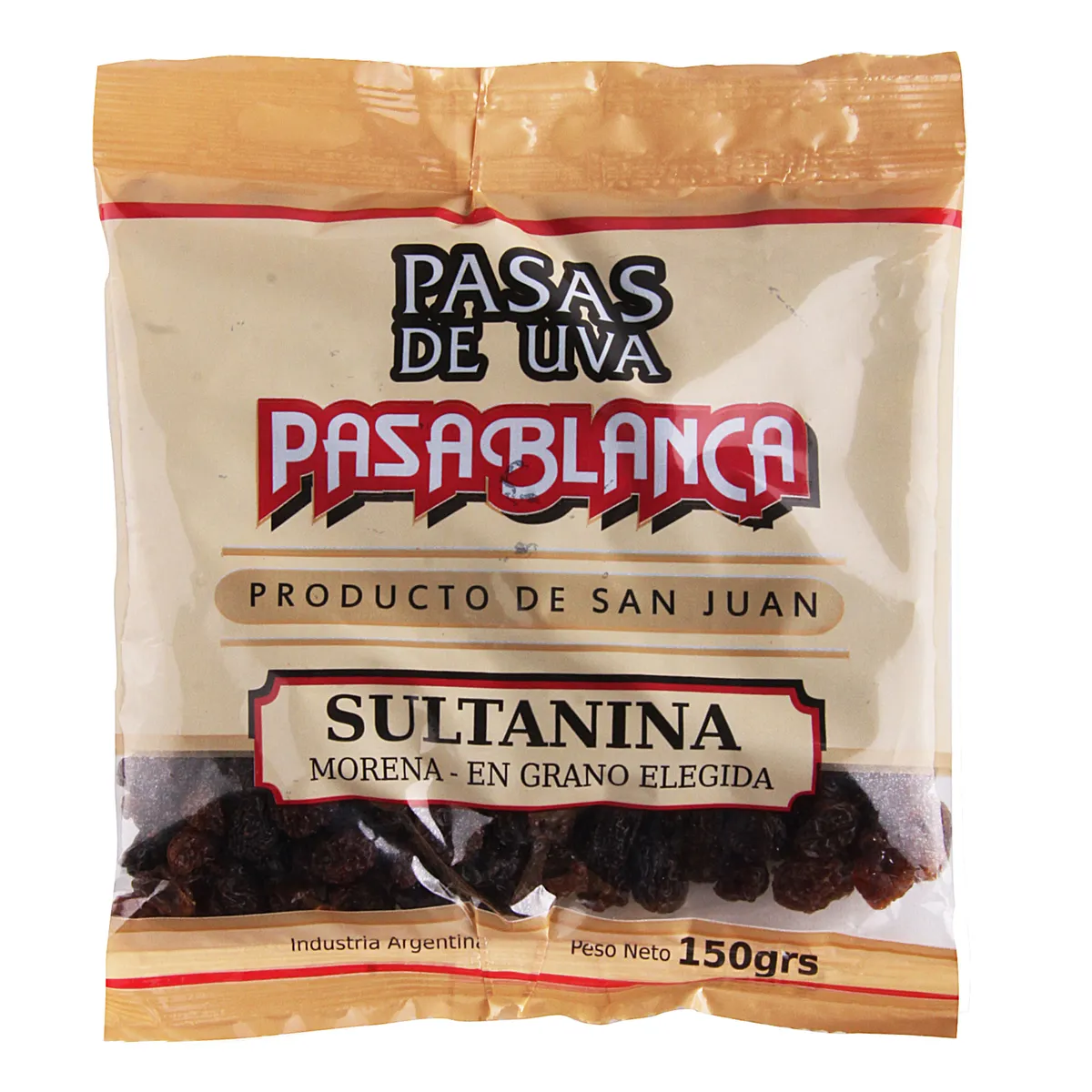 Pasas de uva Pasablanca 150 g.
