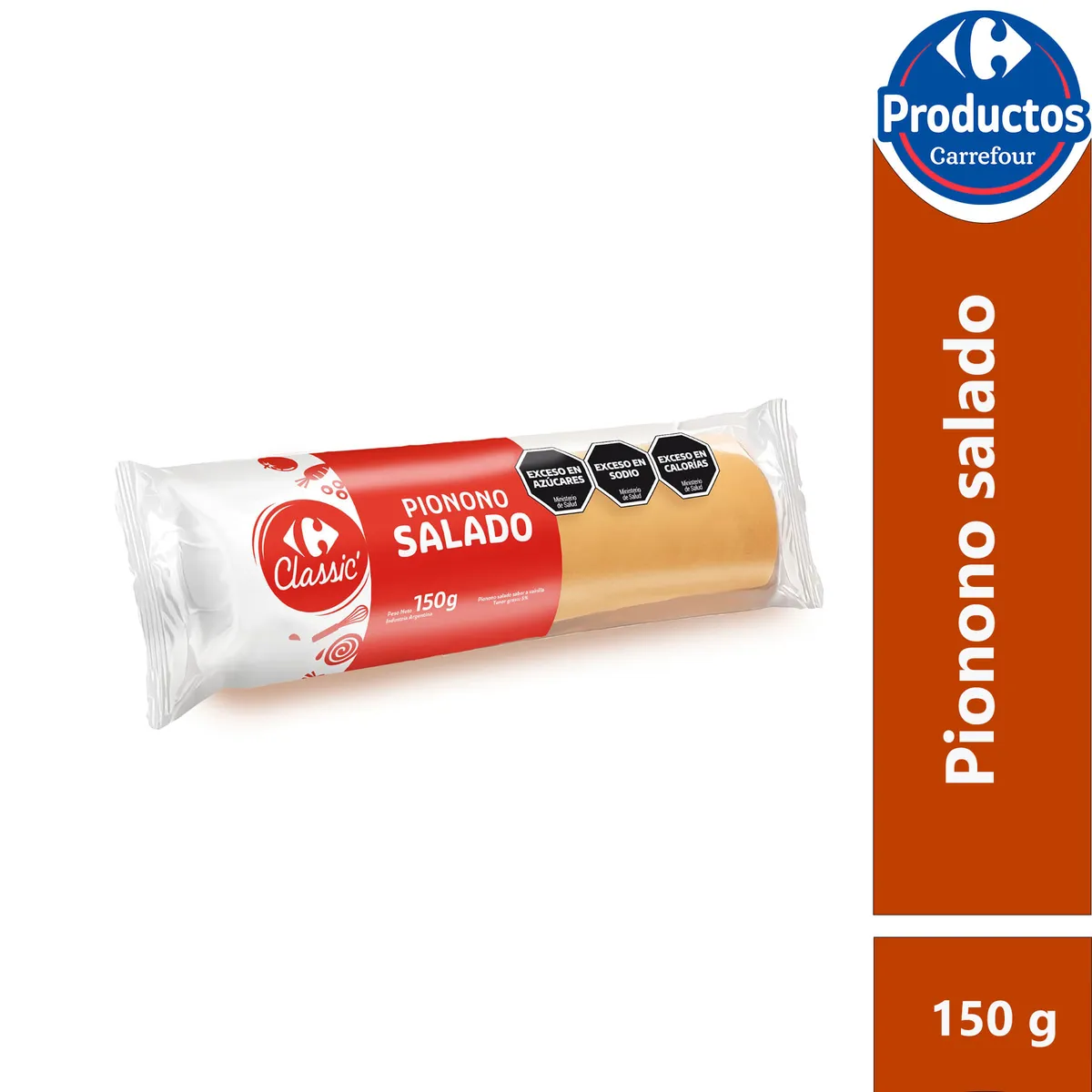 Pionono salado Carrefour classic 150 g.