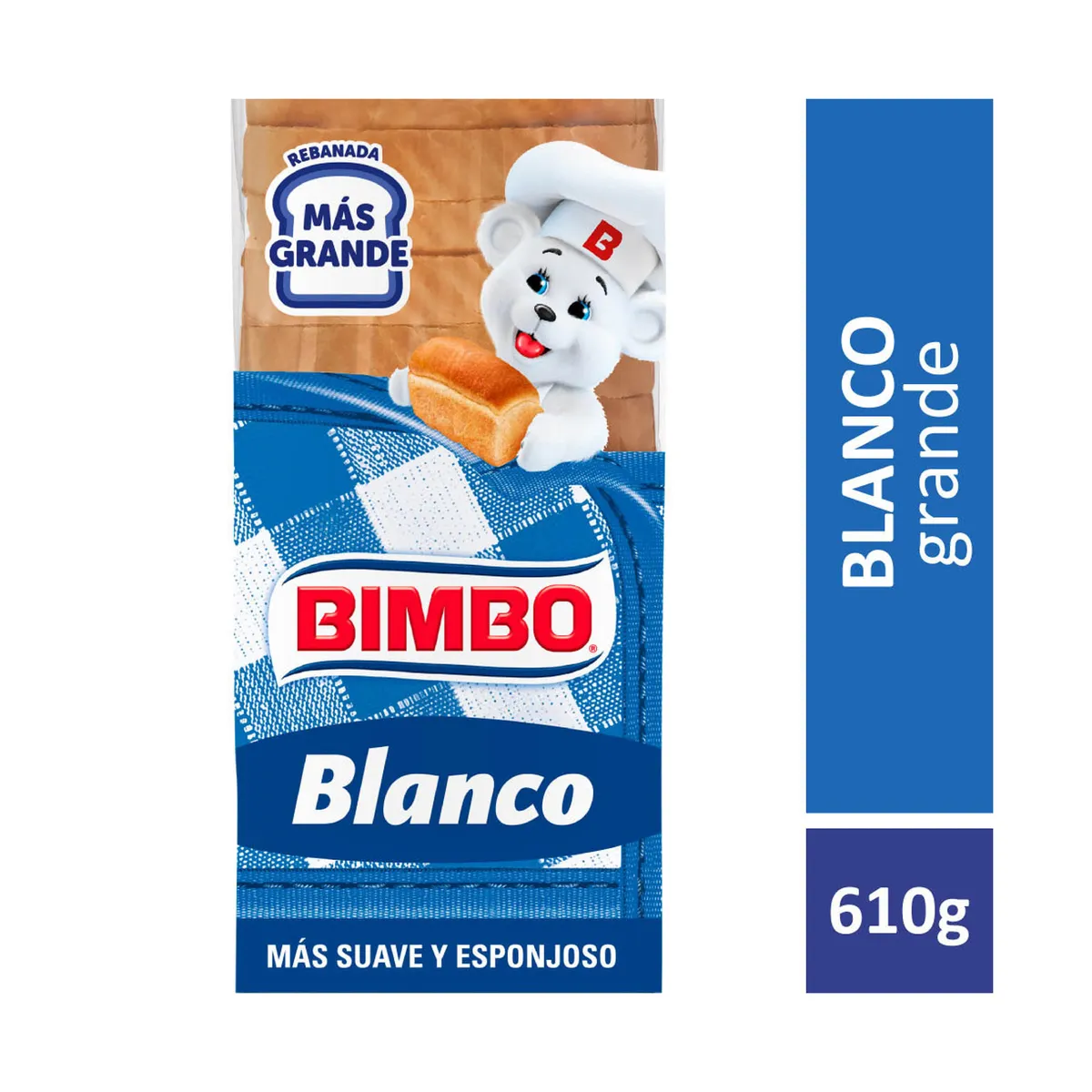 Pan blanco Bimbo 610 grs