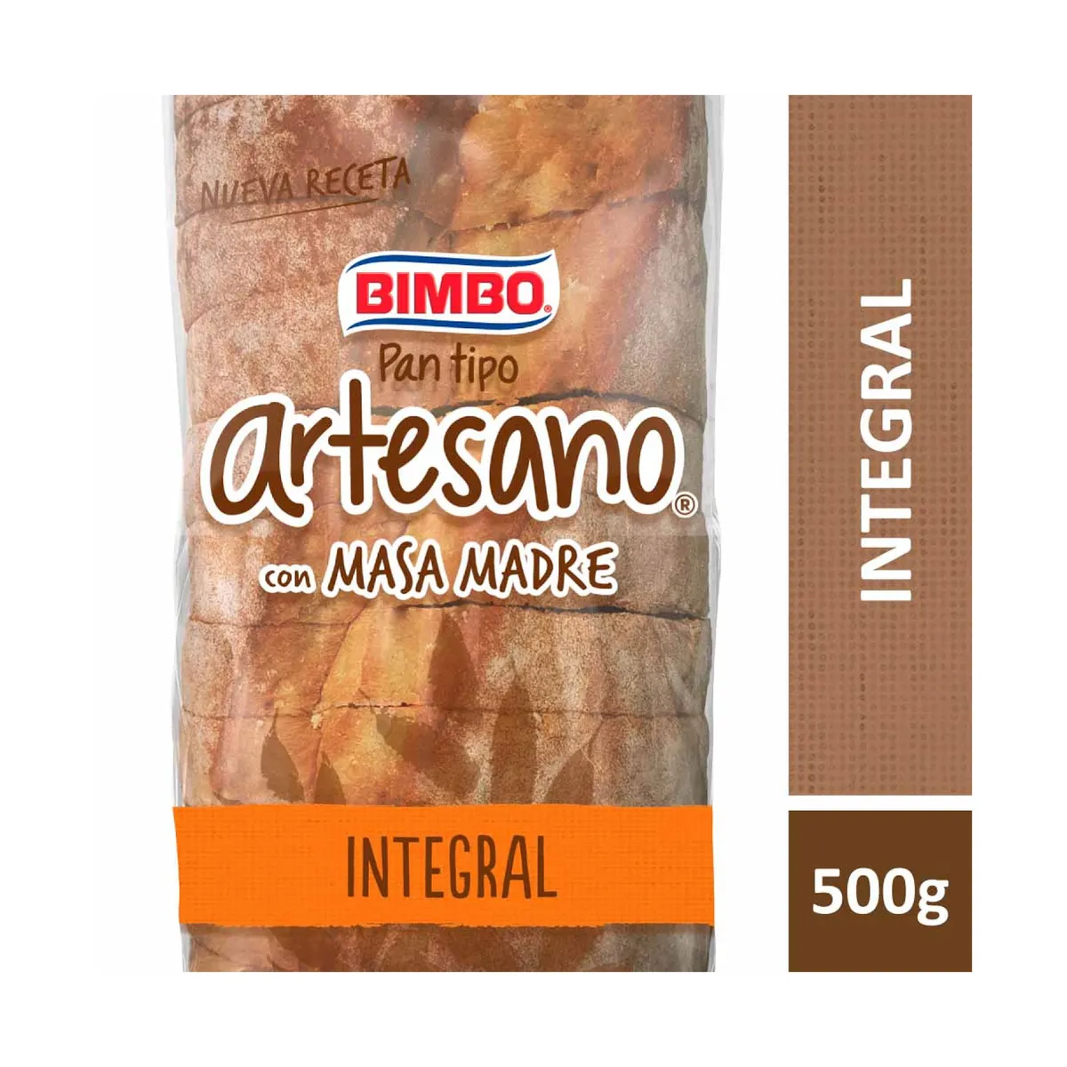 Pan integral Artesano con masa madre 500 grs