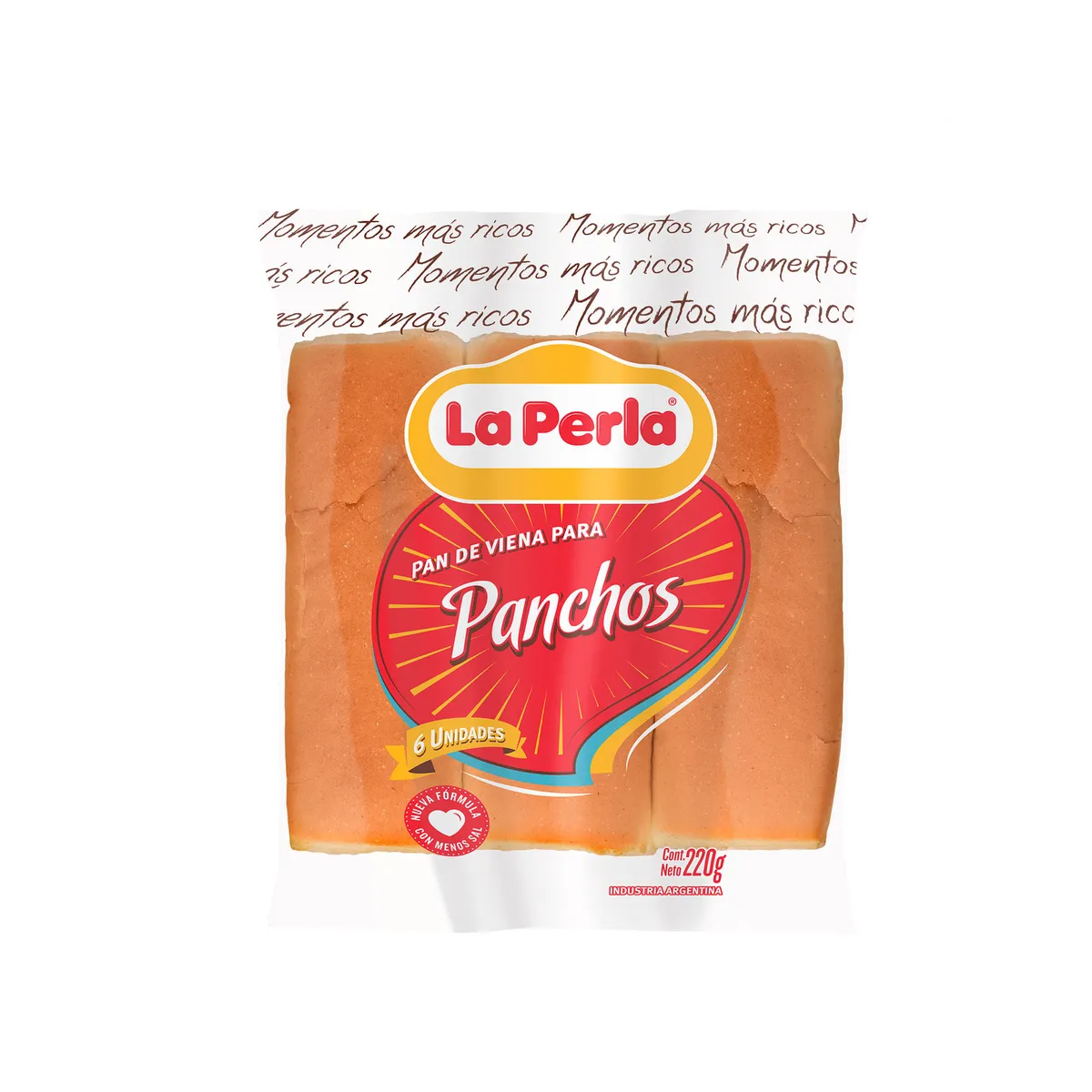 Pan para panchos La perla 6 uni