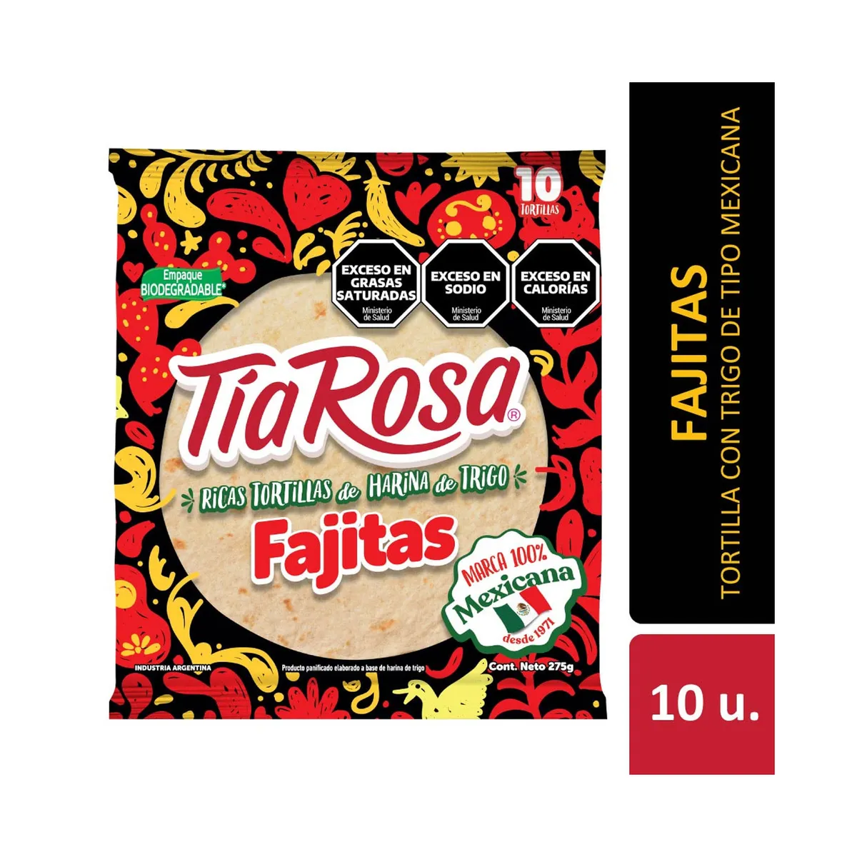 Fajitas Tía Rosa 10 uni