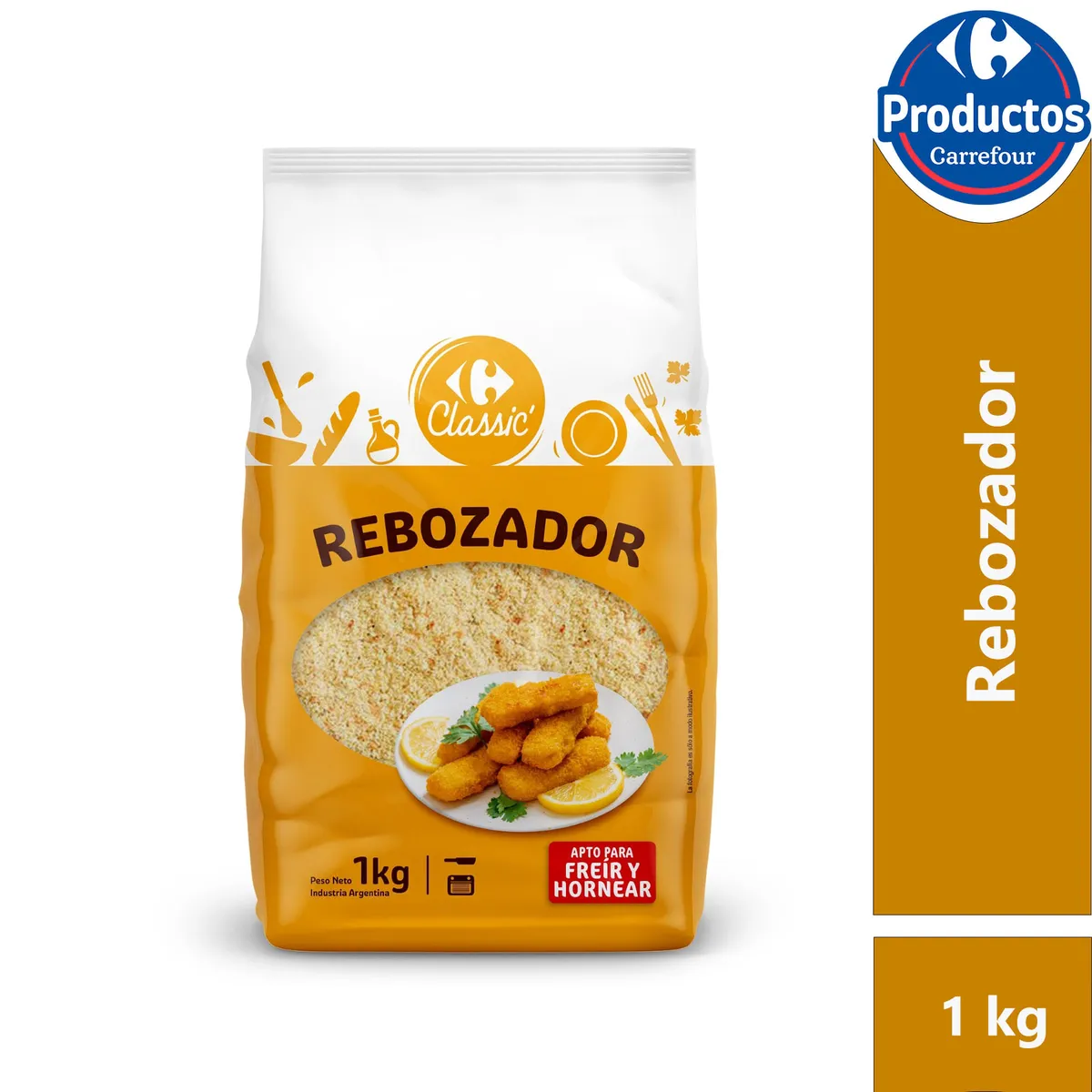 Rebozador Carrefour classic 1 kg.