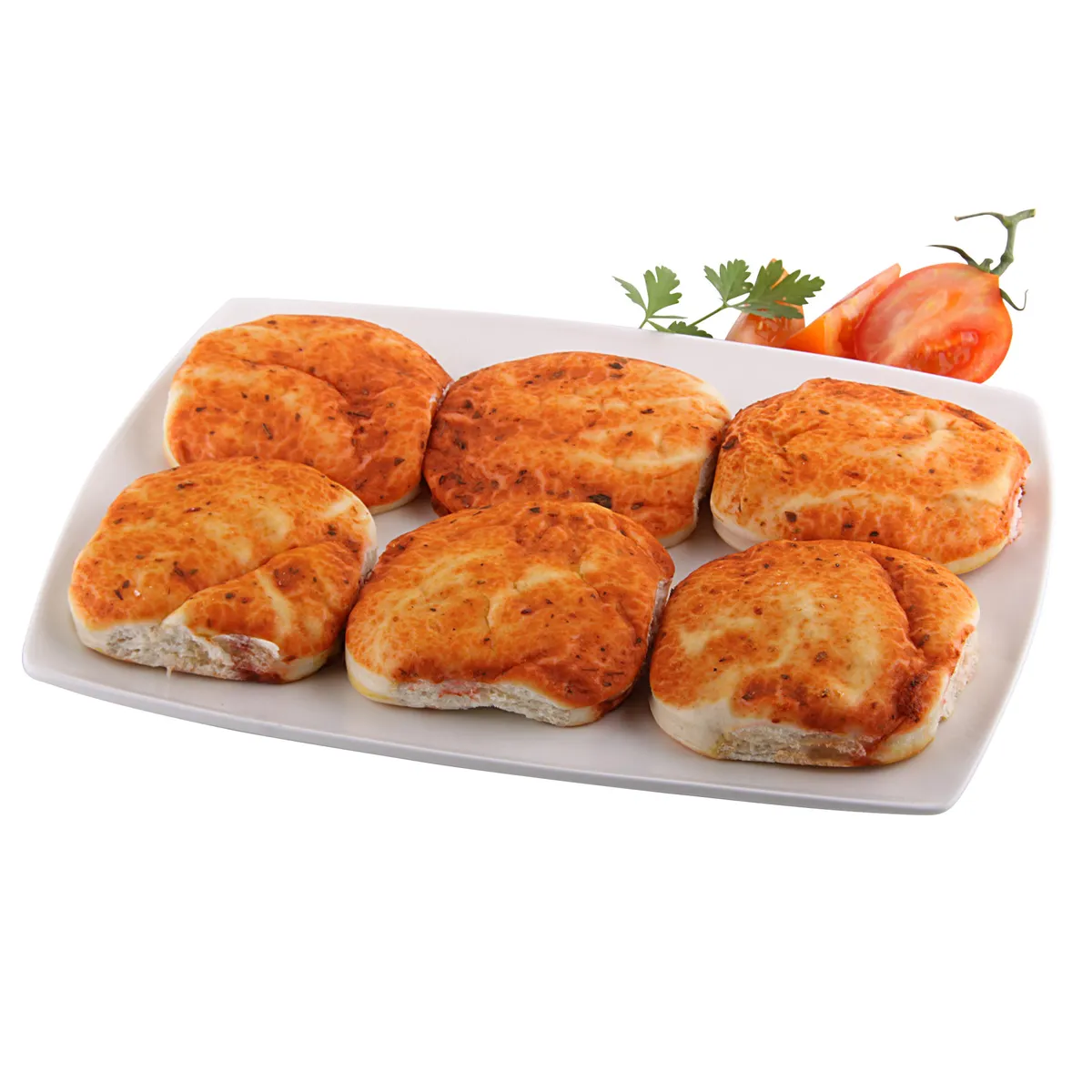Pizzetas de tomate 6 u.