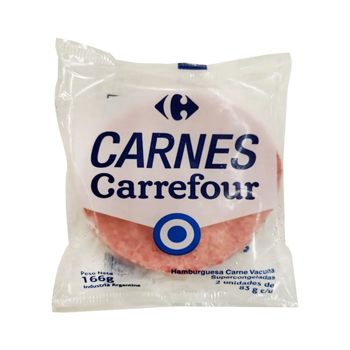 Hamburguesa congelada Carrefour 2 u.