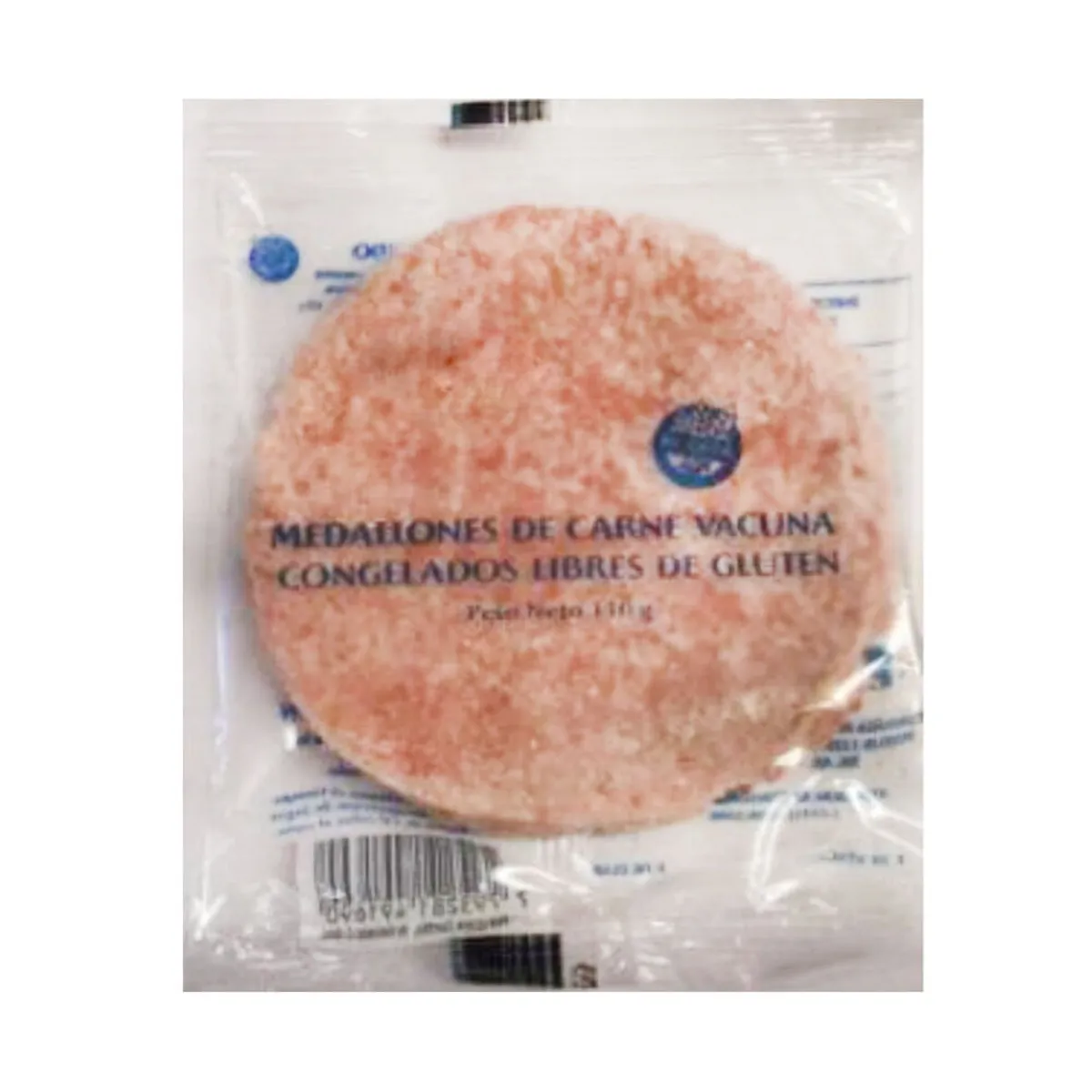 Medallón de carne vacuna congelados 2 u.