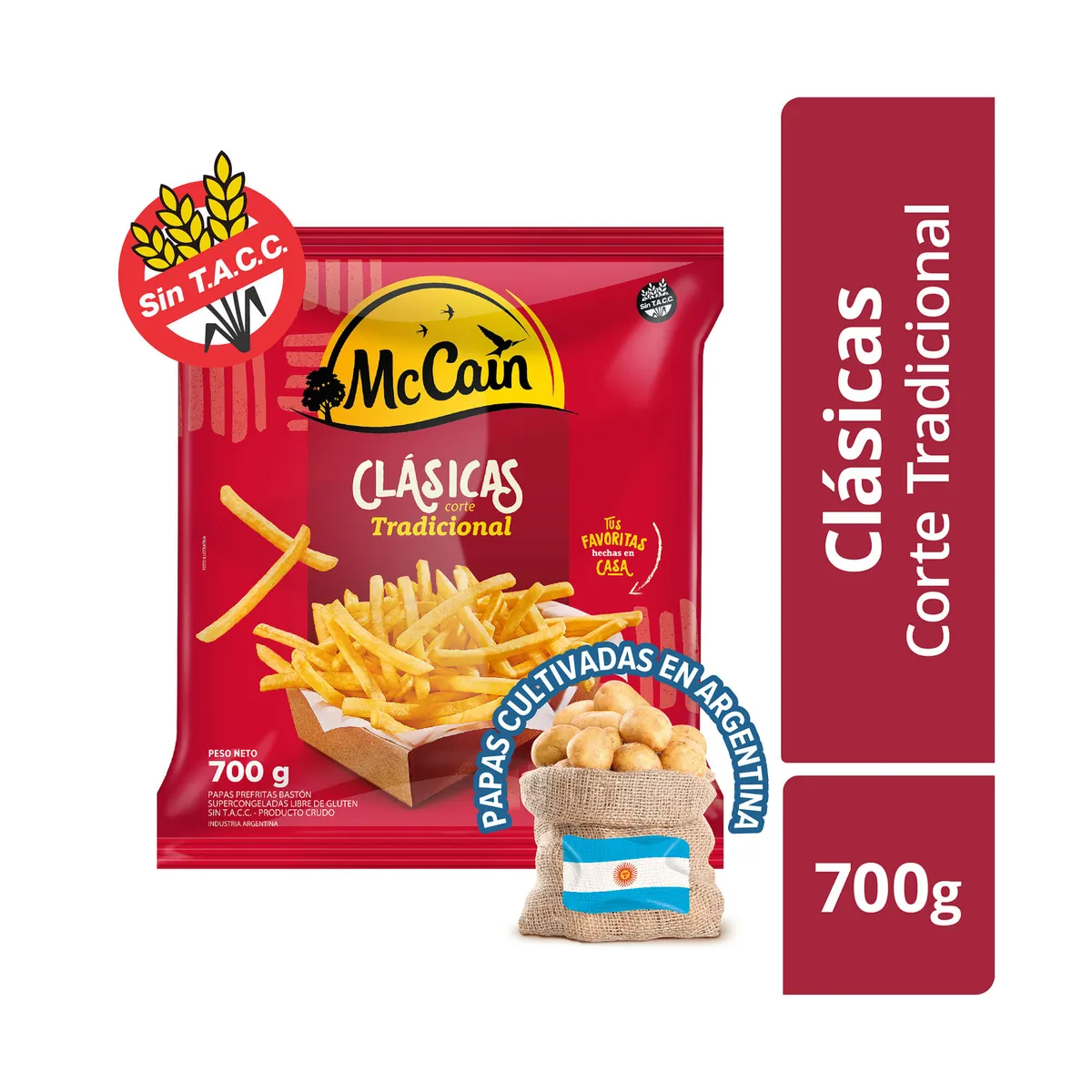 Papa tradicional Mc cain 700 g.