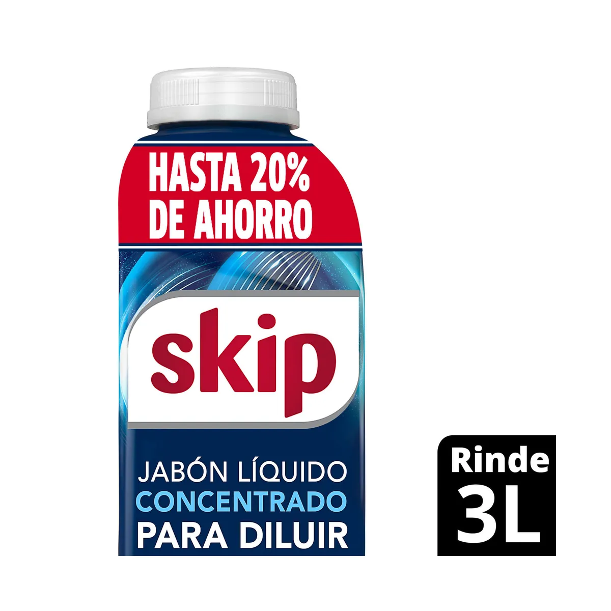 Jabón líquido para ropa Skip concentrado bio encimas 500 cc.