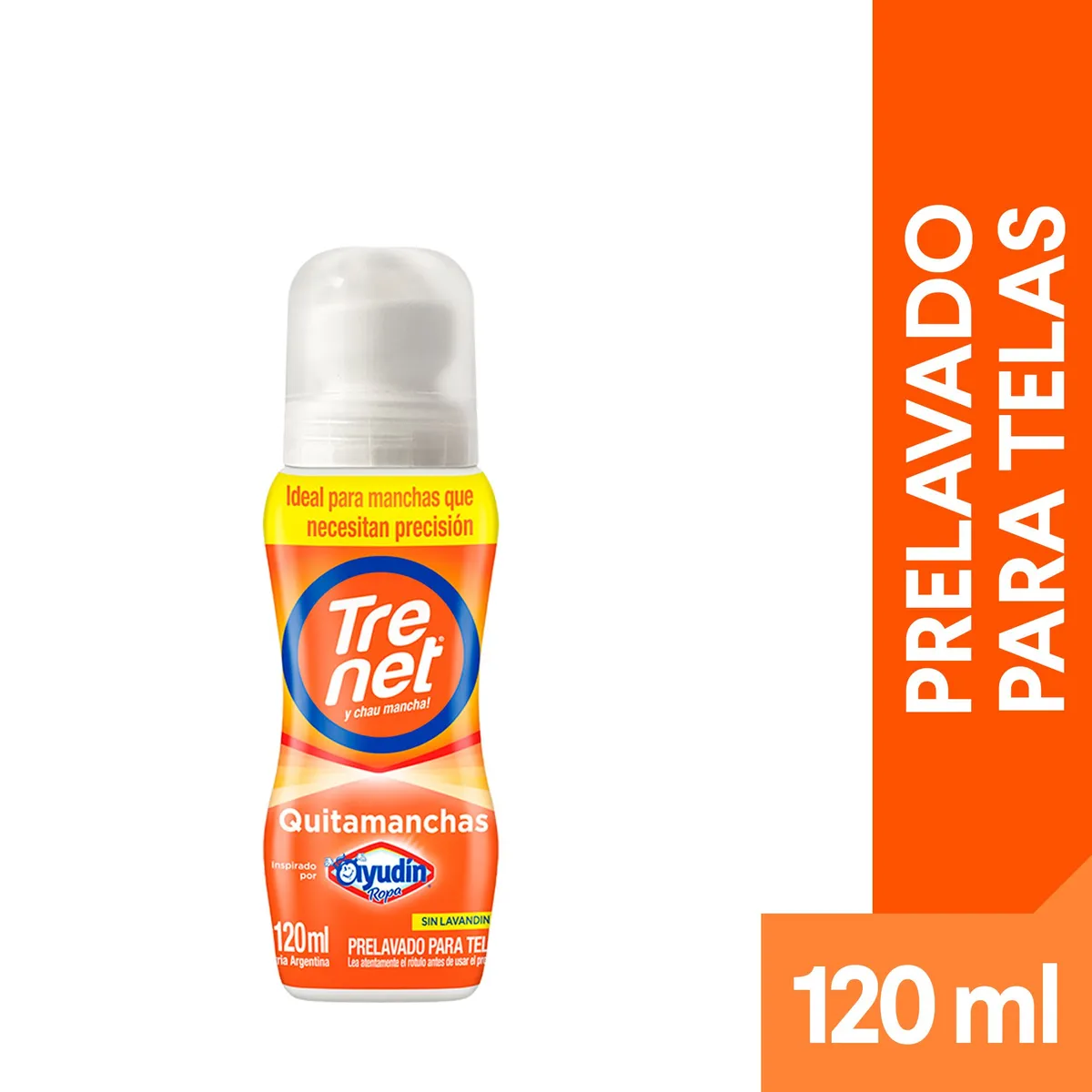 Quitamanchas Trenet inspirado por Ayudin Ropa (Bolilla) 120 ml.
