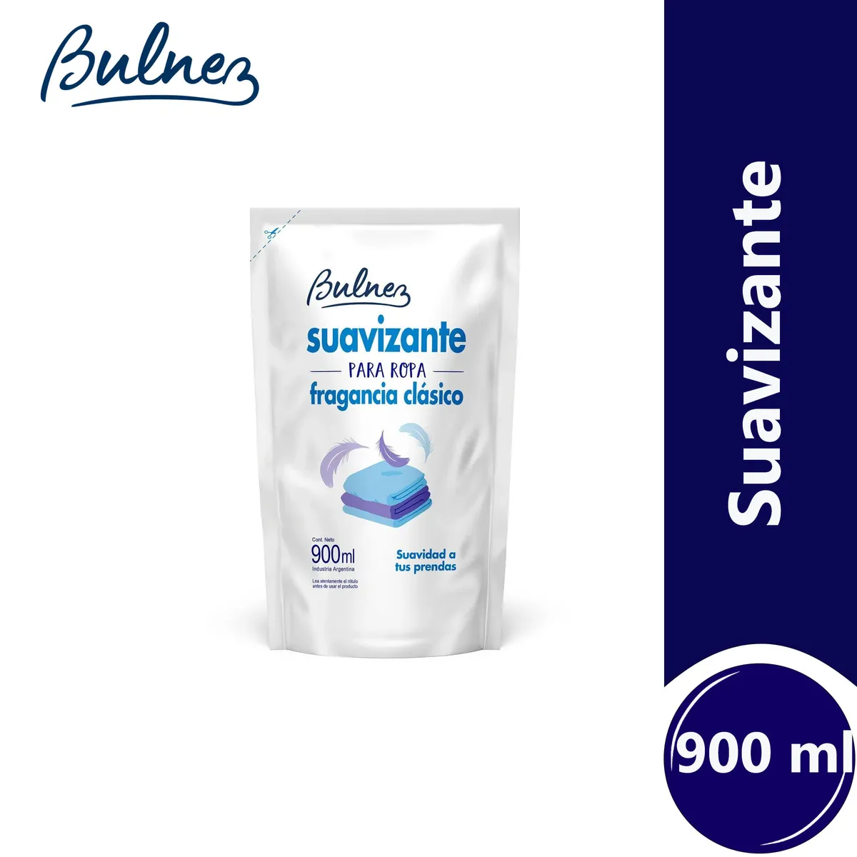 Suavizante Bulnez clásico doy pack 900 ml