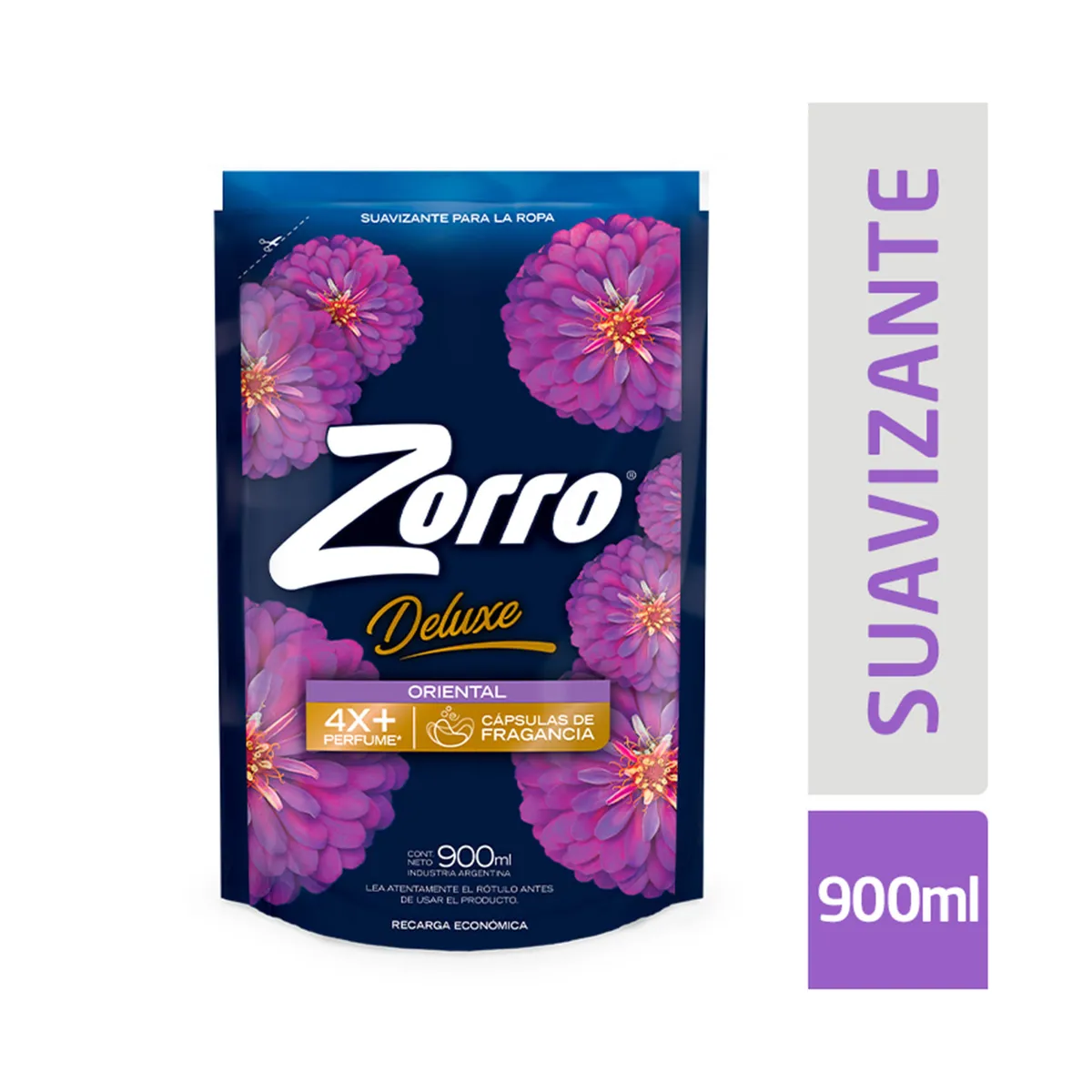 Suavizante oriental Zorro dp 900 cc.