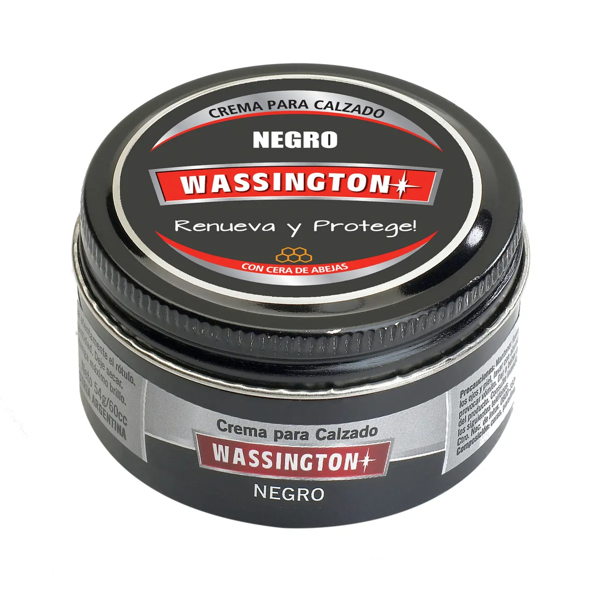 Pomada Wassington negra 54 g.