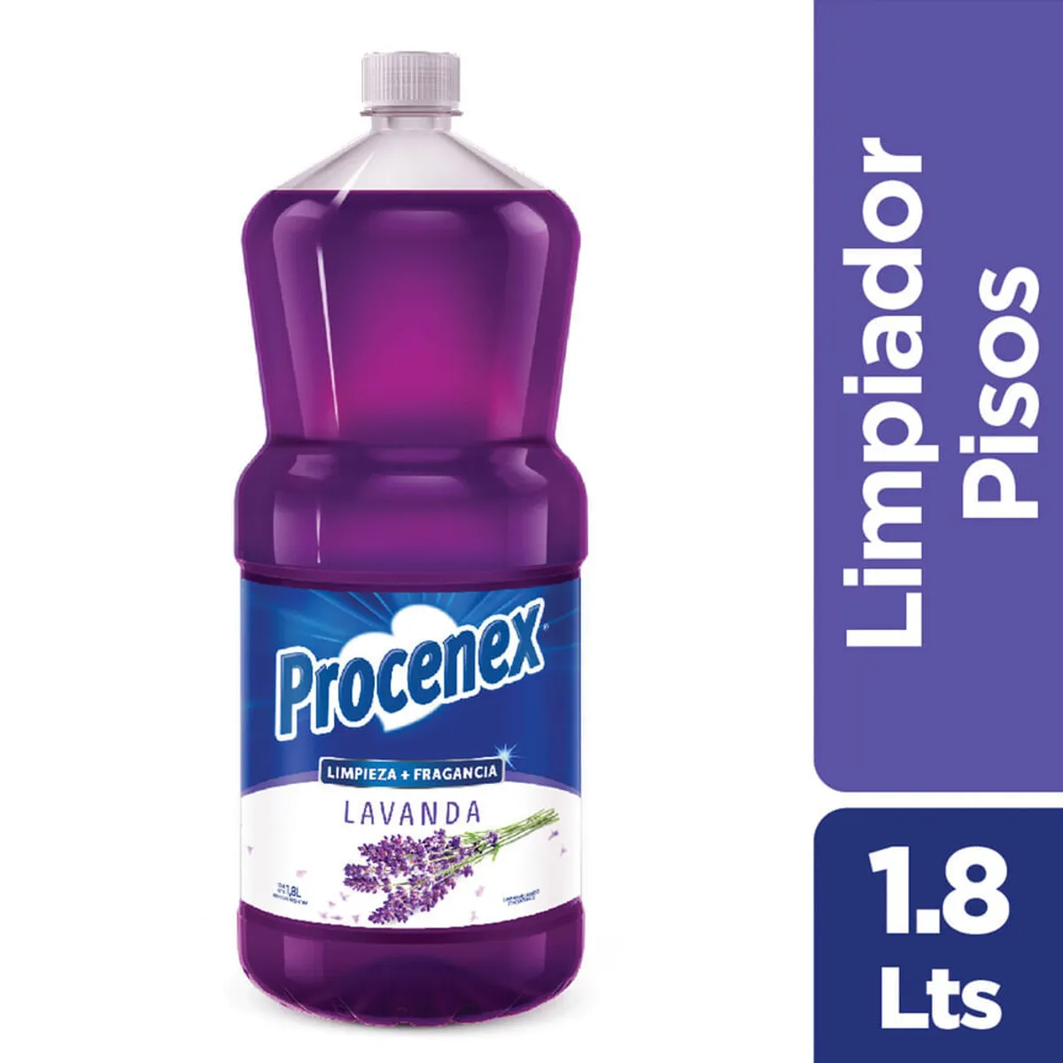 Limpiador líquido Procenex pisos lavanda 1.8 l.