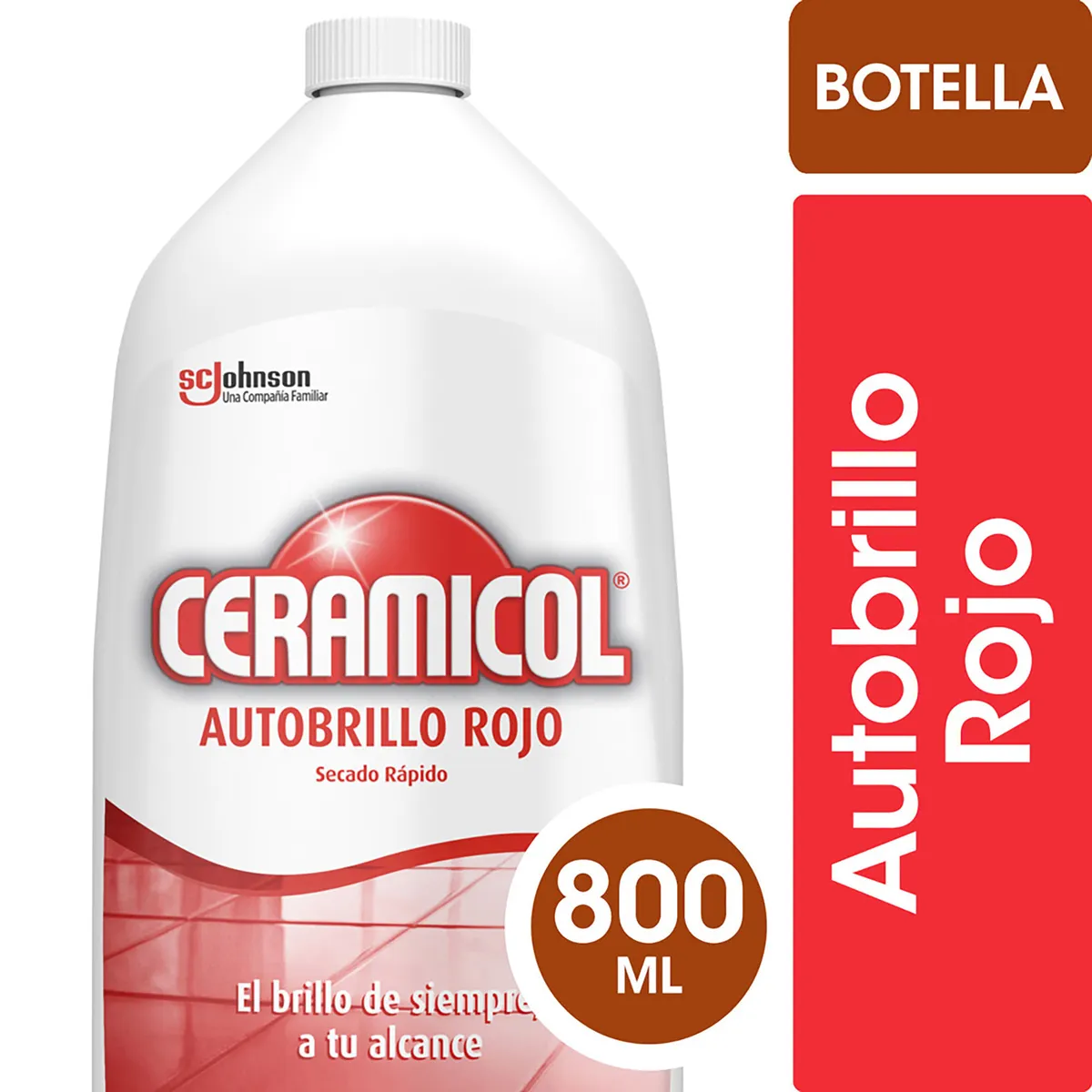 Autobrillo Ceramicol botella 800 ml.