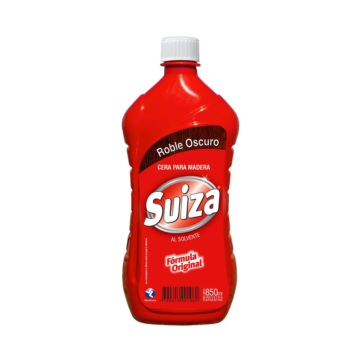 Cera líquida para madera Suiza roble oscuro 850 cc.