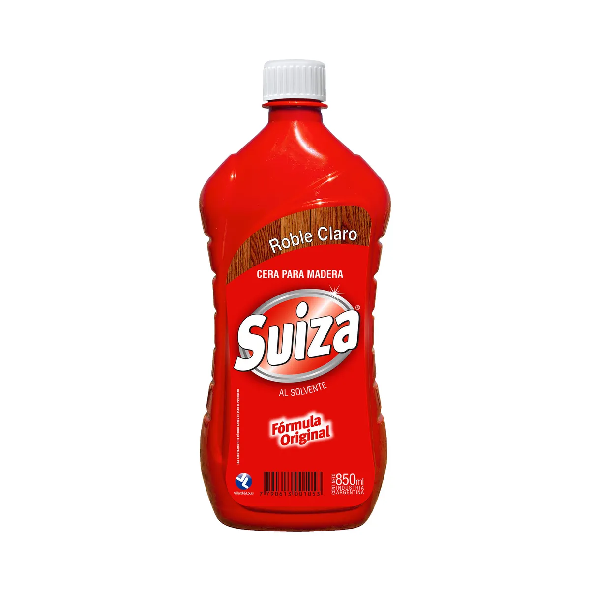 Cera líquida para madera Suiza roble claro 850 cc.