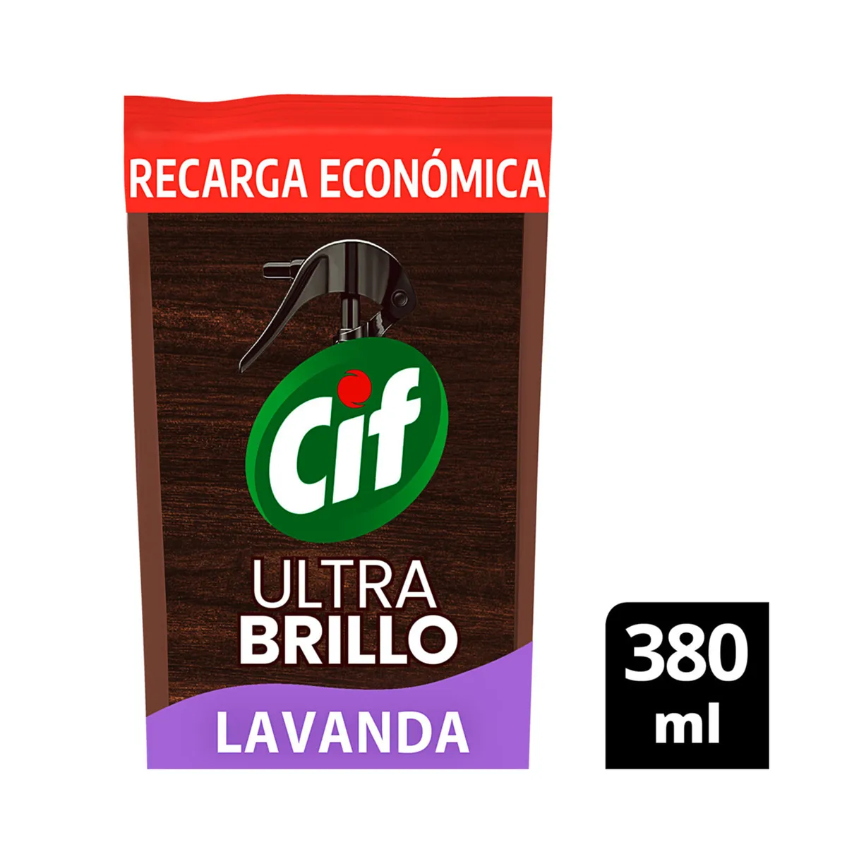 Lustramuebles Cif multiesp lavanda dp 380 cc.