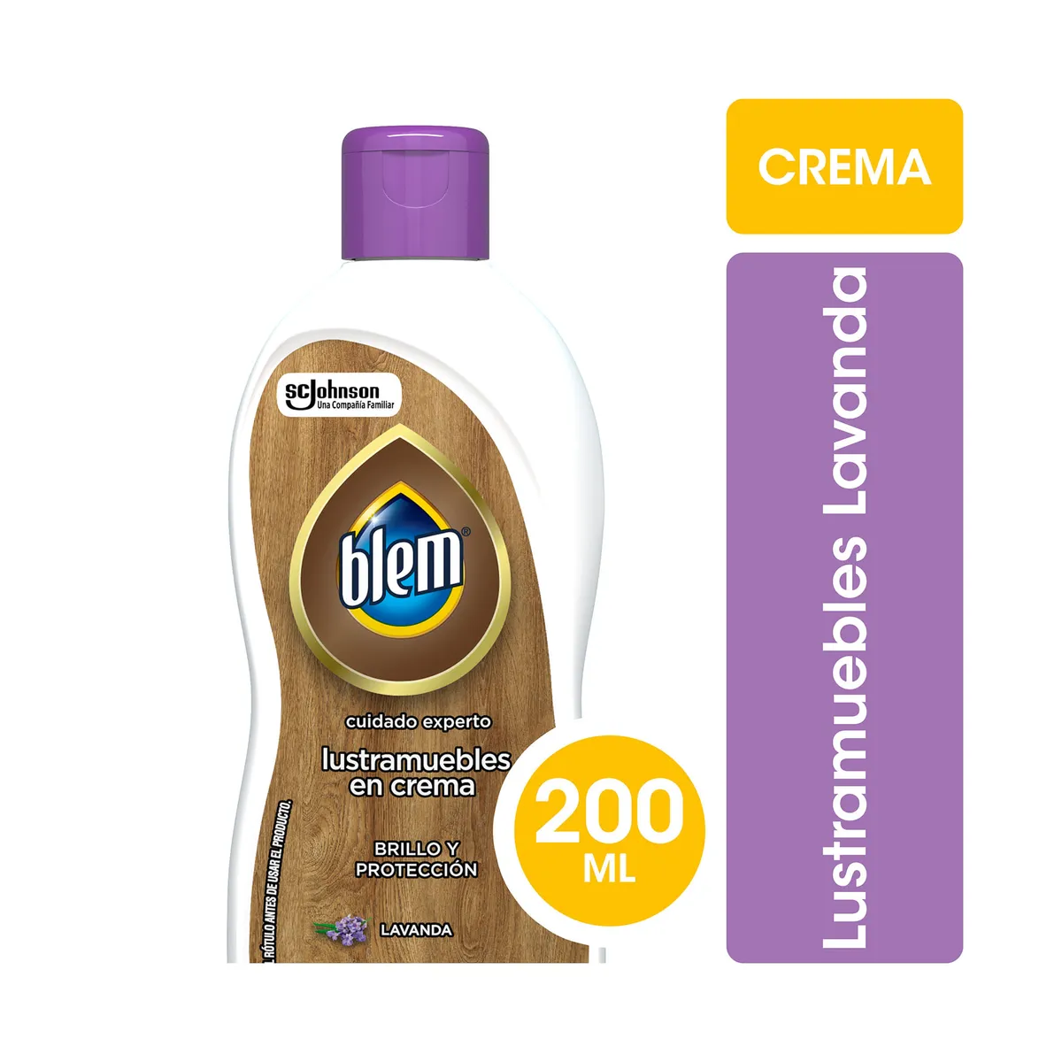 Lustramuebles en crema Blem 200 ml