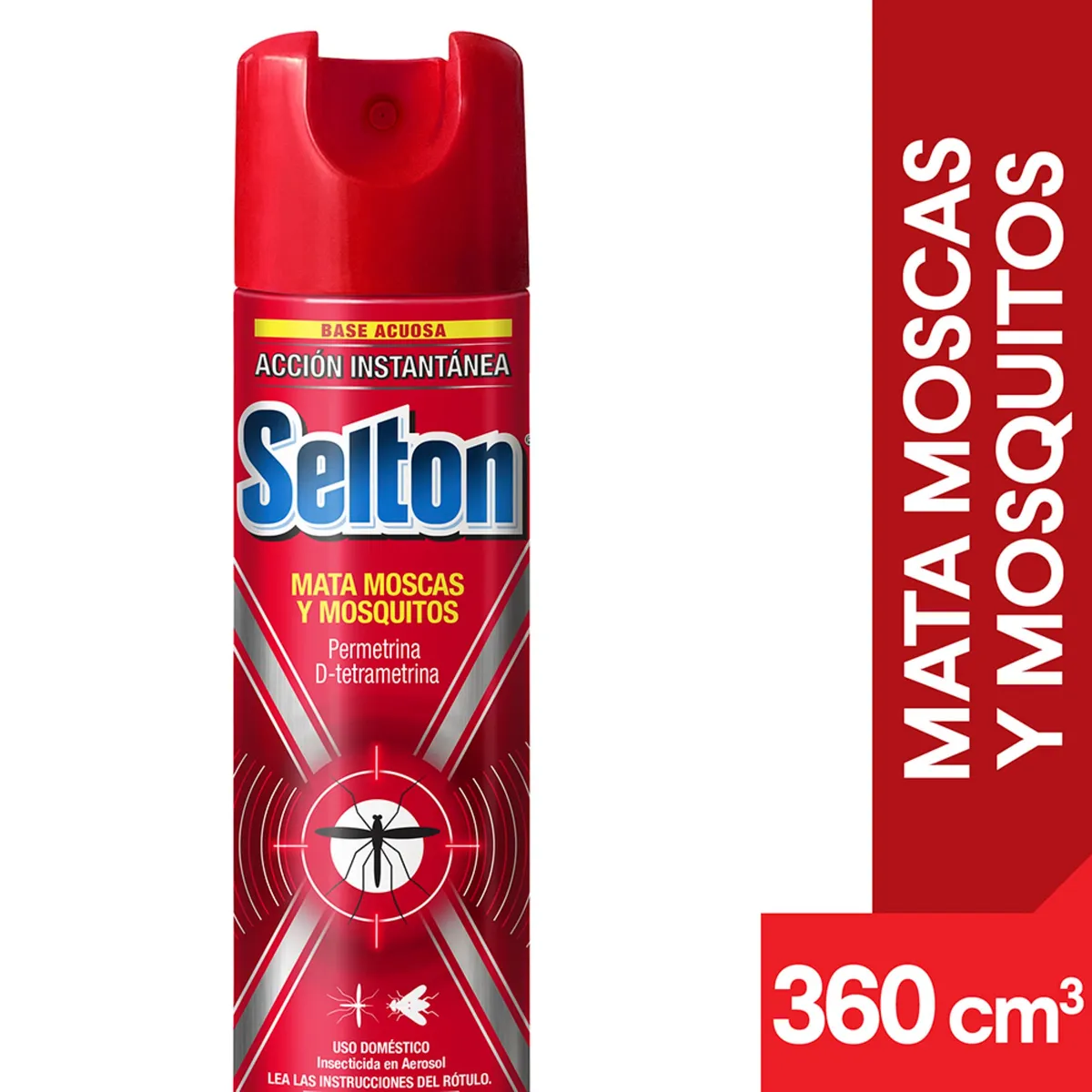 Mata moscas y mosquitos Selton acción instantánea 360 cc.