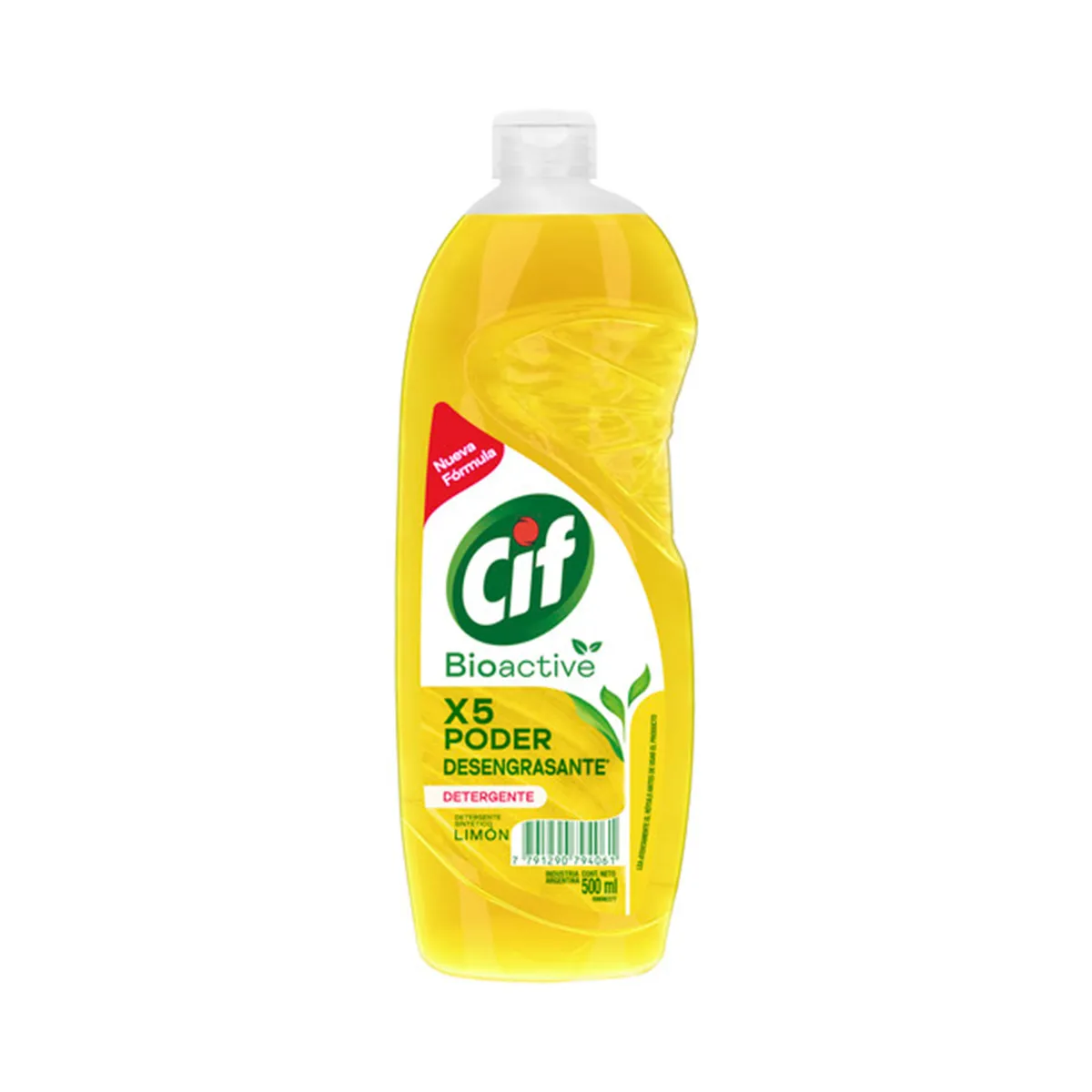 Detergente Cif bioactive limón 500 cc