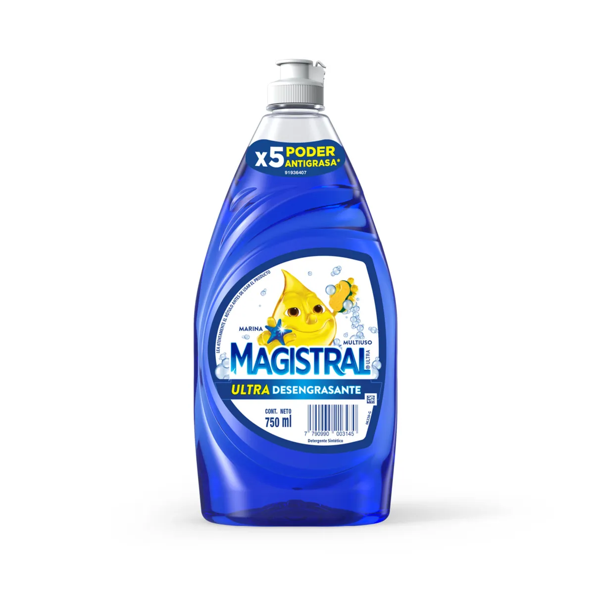 Detergente Magistral ultra marina en botella 750 cc.