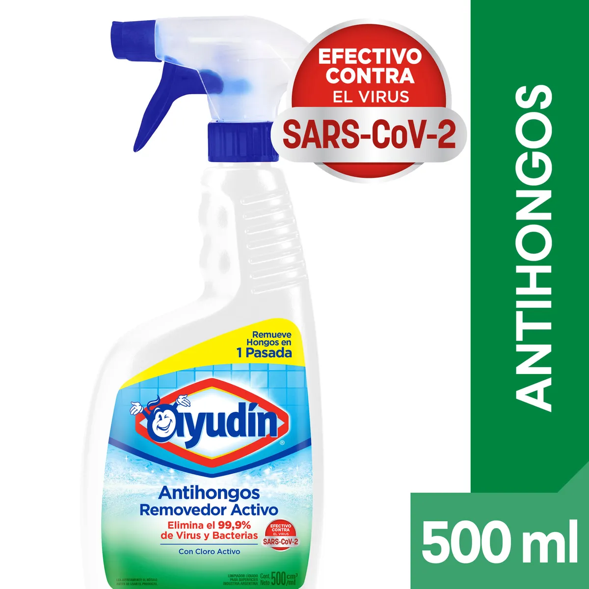 Limpiador antihongos Ayudín removedor activo (gatillo) 500 ml.