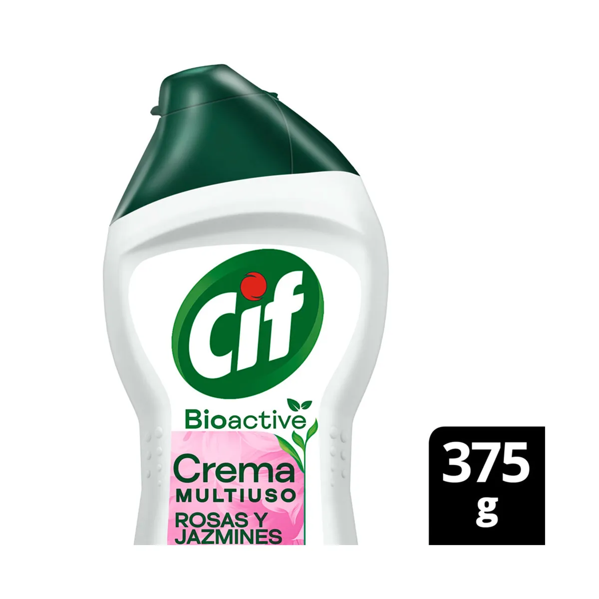 Limpiador cremoso Cif bio rosas y jazmin 375 cc.