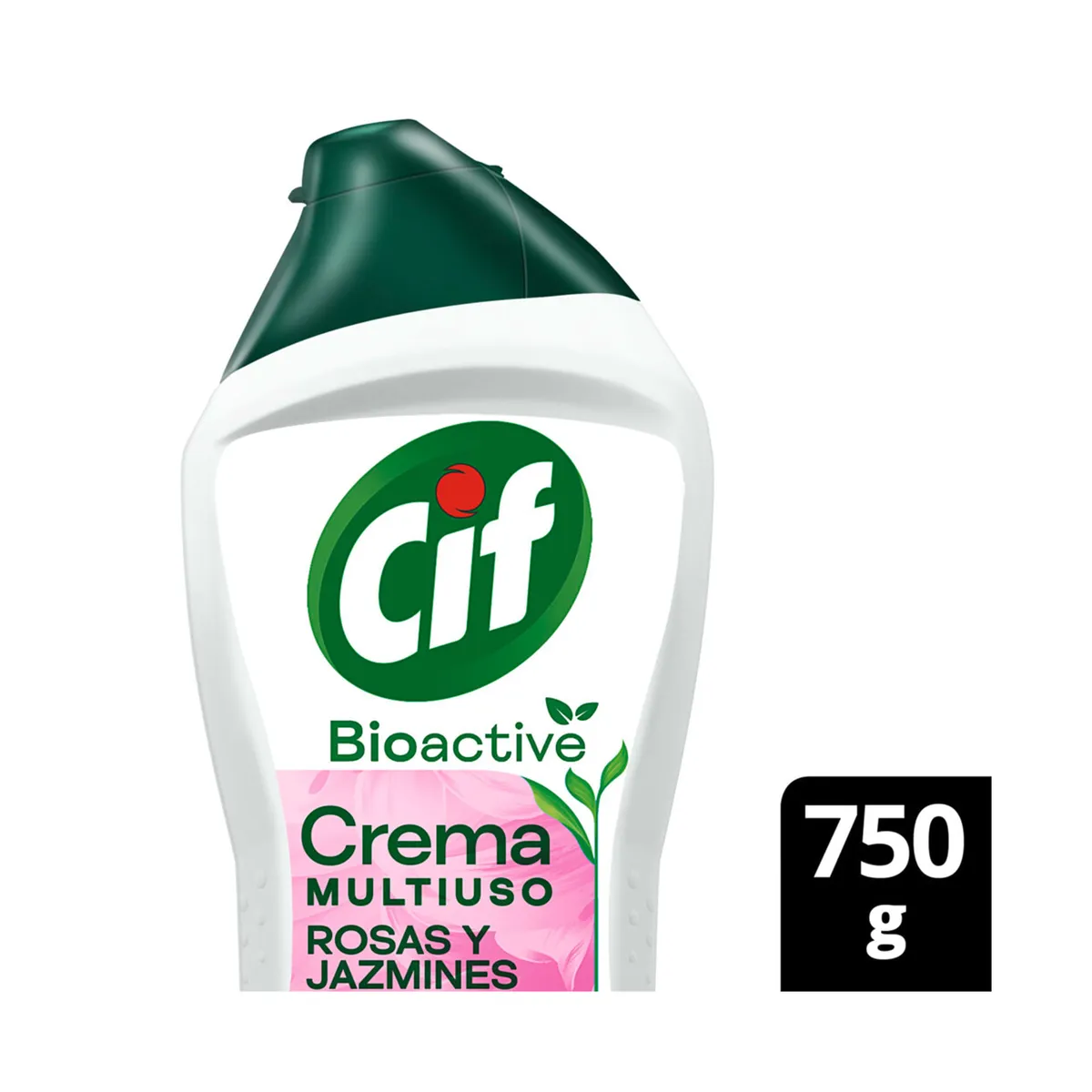 Limpiador cremoso Cif bio de rosas y jazmin 500 cc.