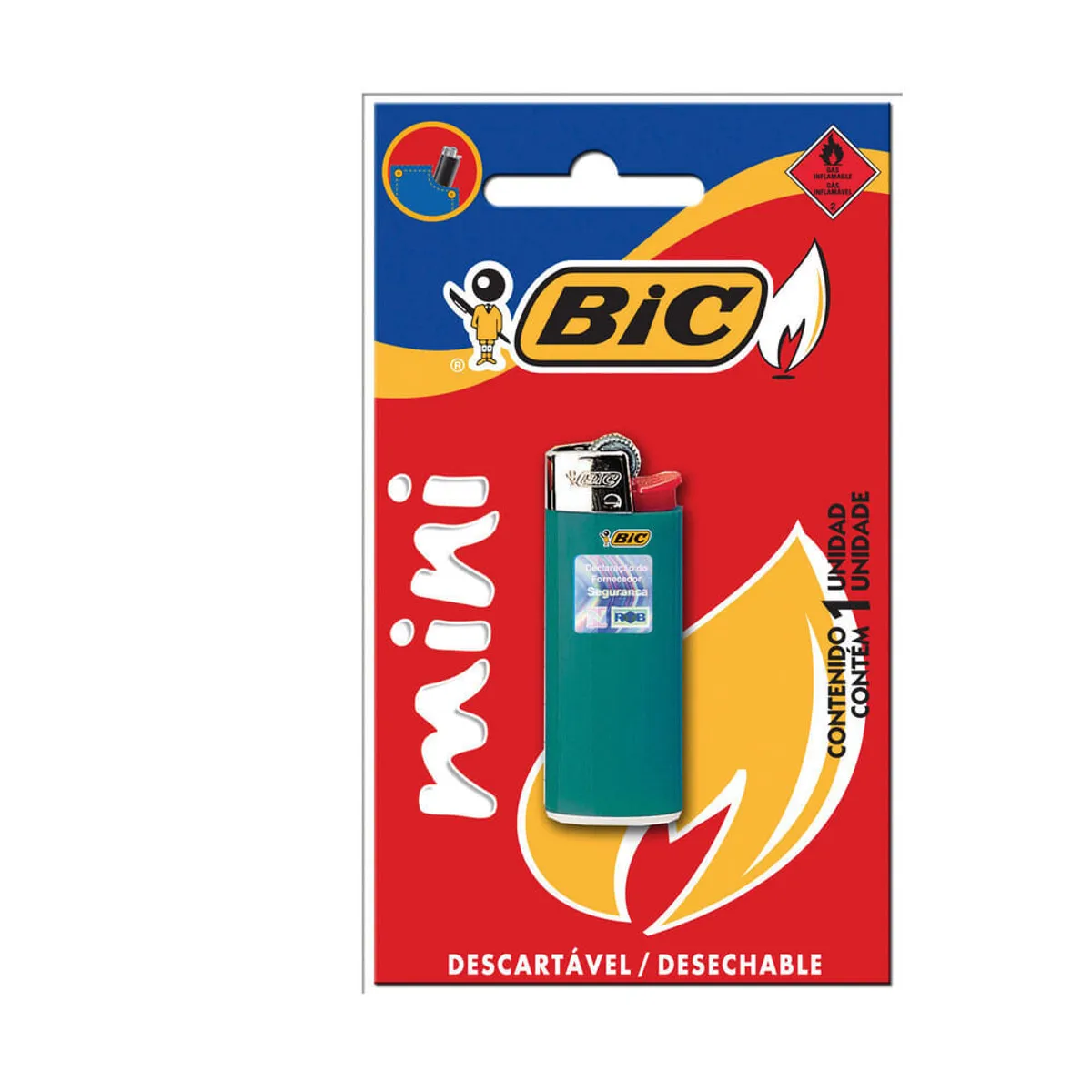 Encendedor Bic mini 1 u.