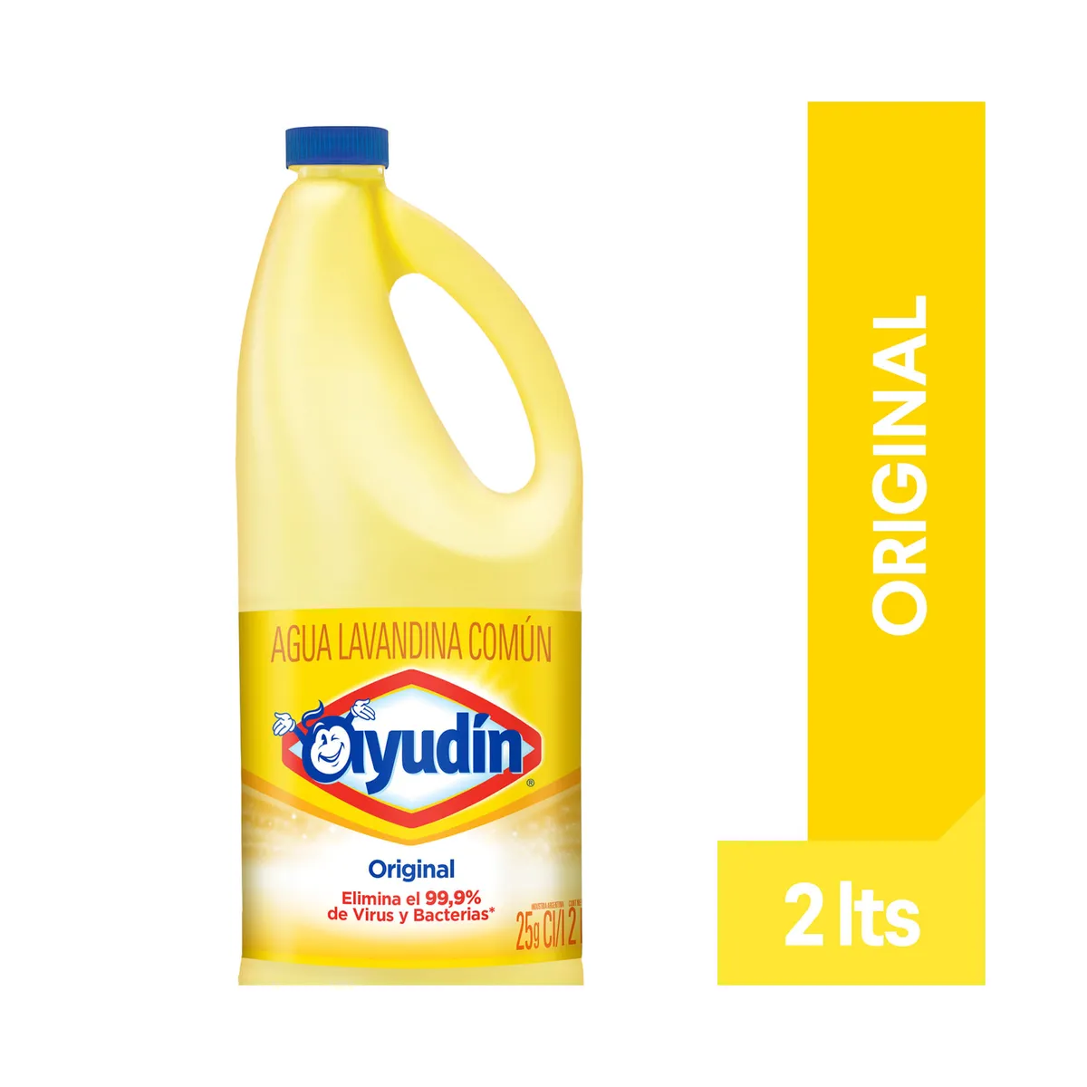 Lavandina clásica desinfectante Ayudín 2 lts.