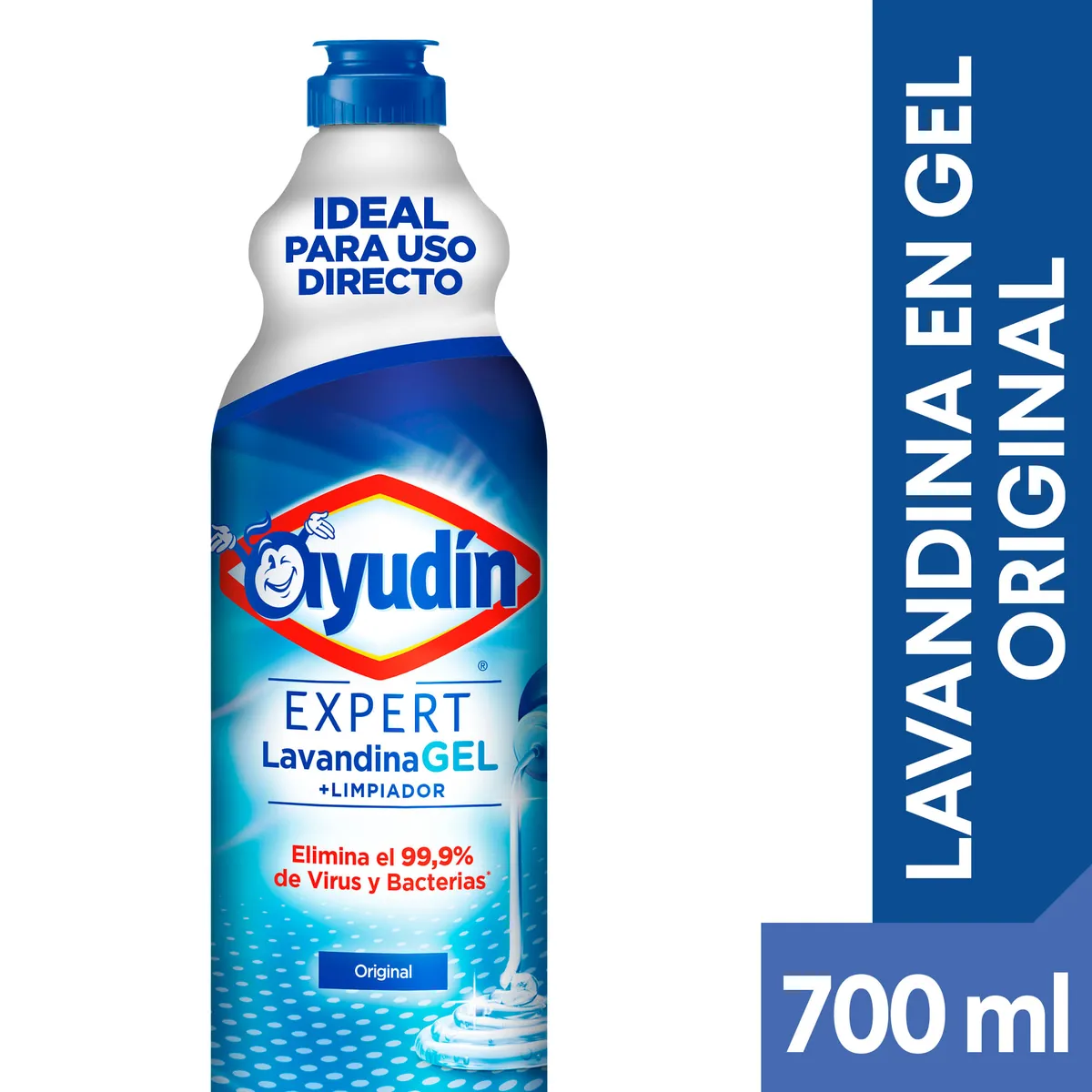 Lavandina en gel Ayudín original 700 ml.