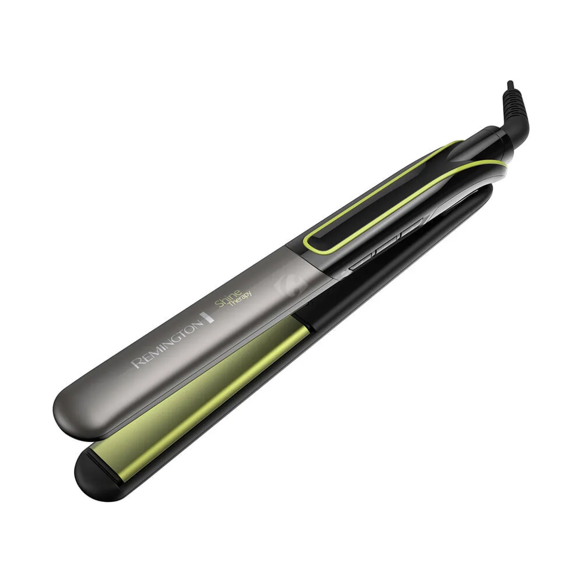 Planchita de pelo Remington Shine Therapy S12A verde.